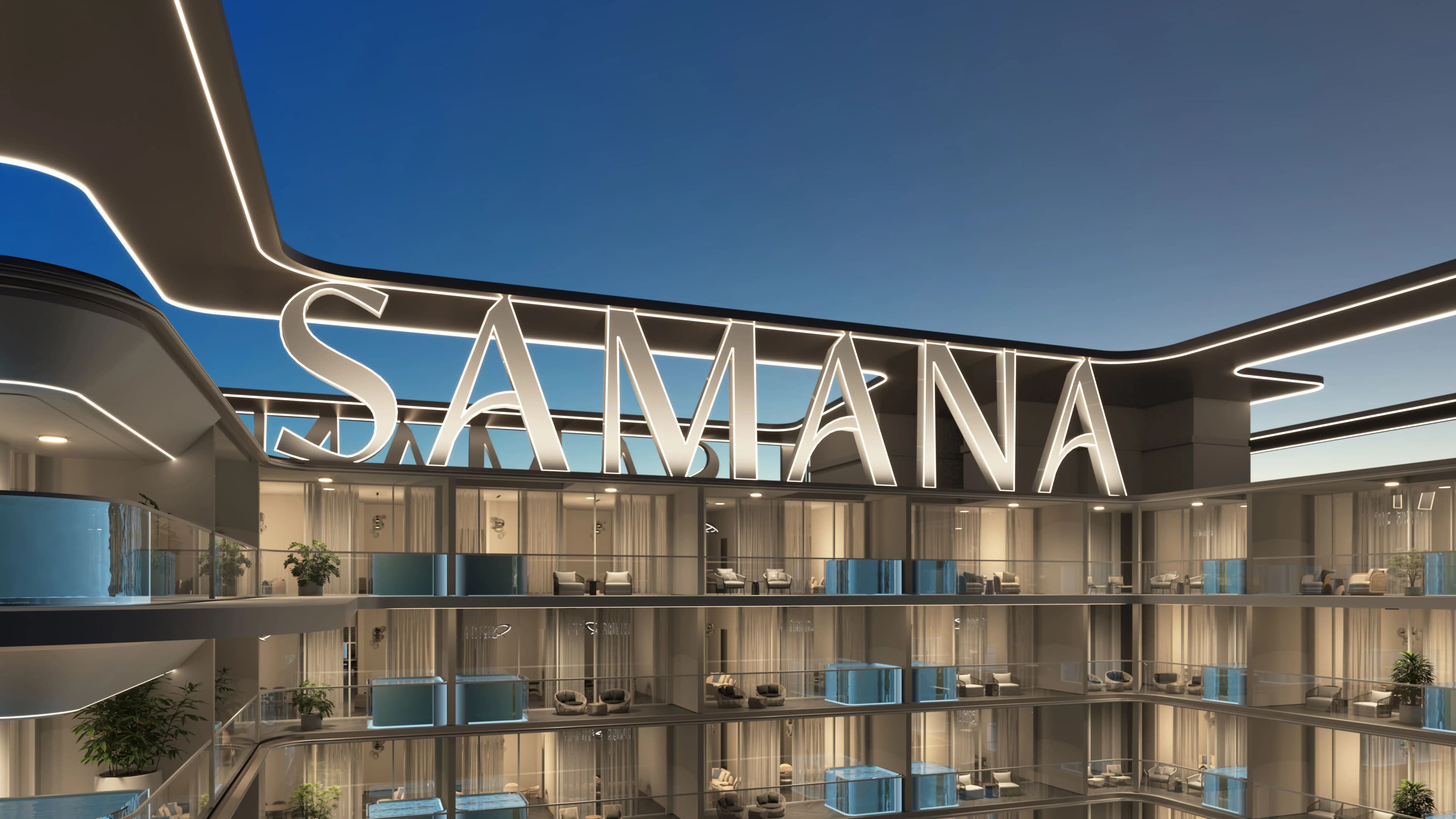 Samana Sky Views - Exterior Facade | Samana Developers