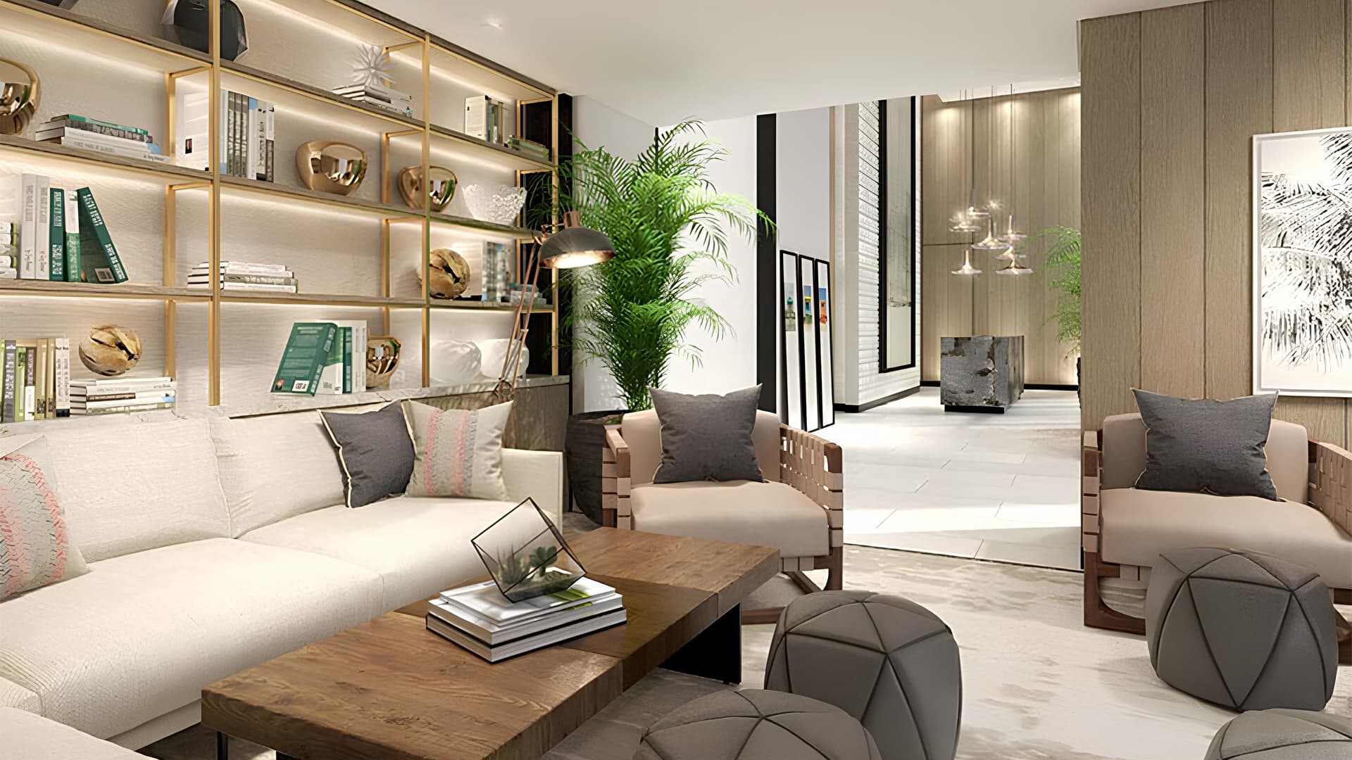 Vida Residences Dubai Marina - Living Room Interior | Emaar Properties
