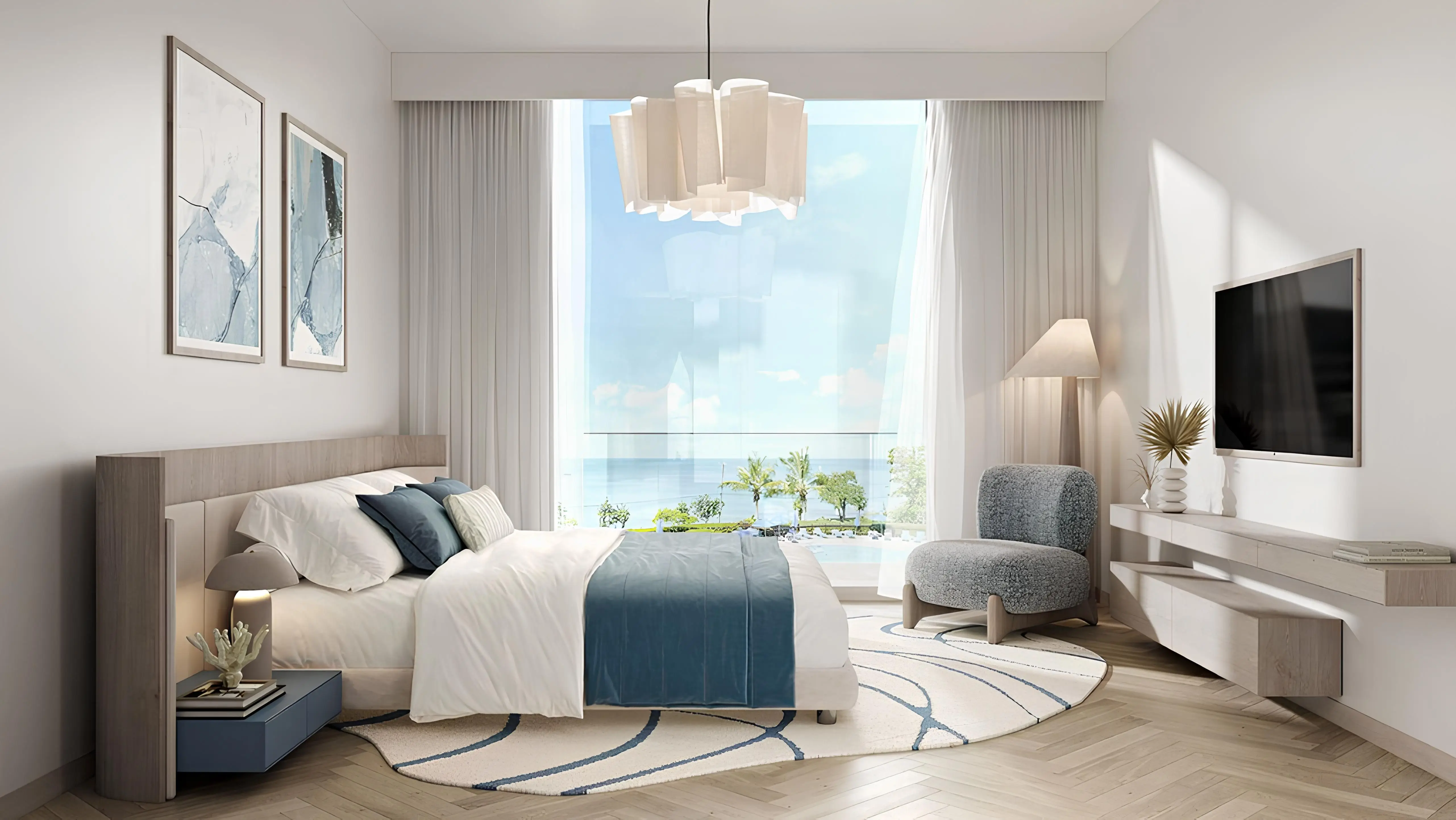 Nikki Beach Residences - Bedroom Interior | Aldar Properties