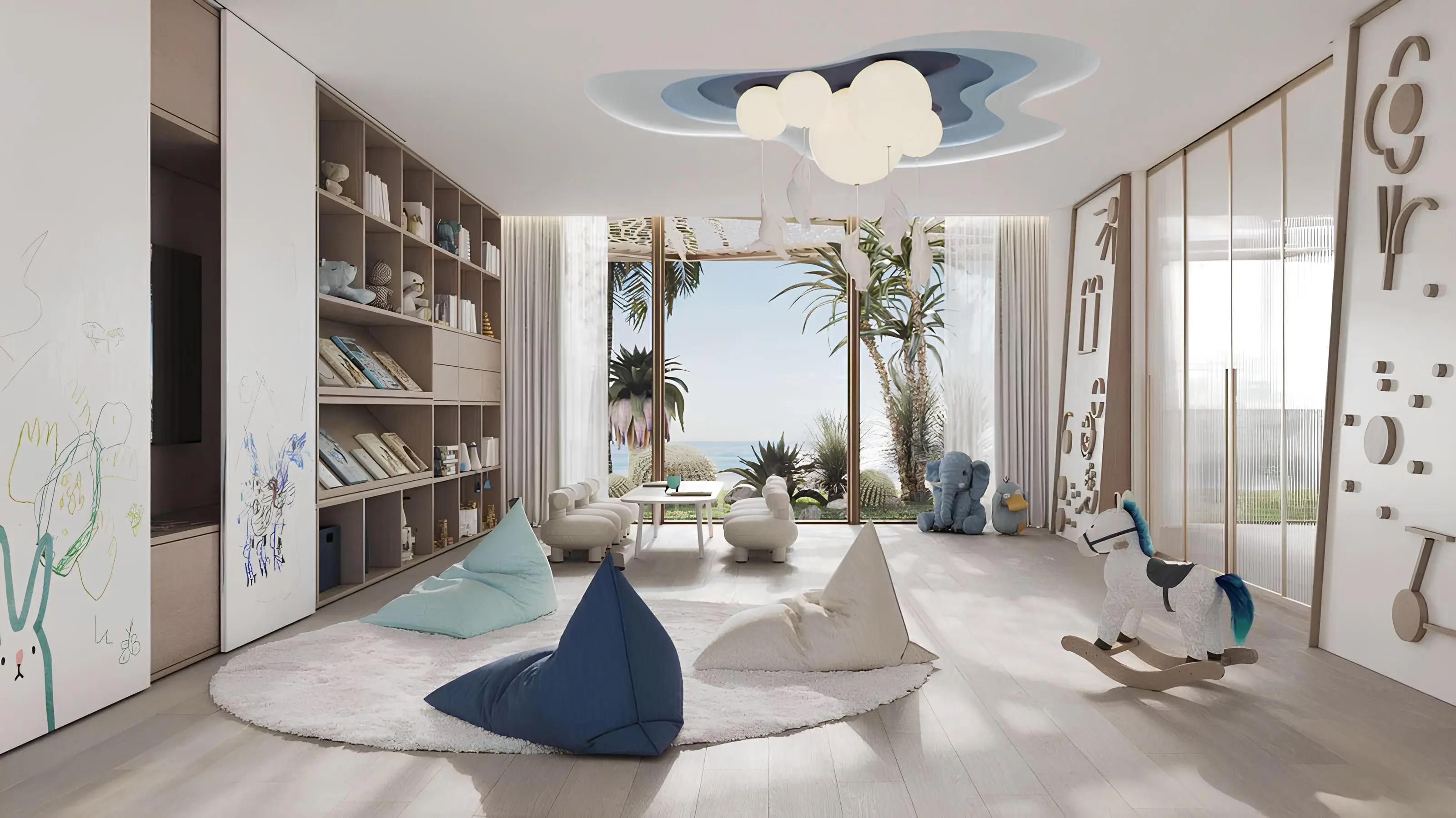 Rosso Bay Residences - Living Room Interior | Aldar Properties