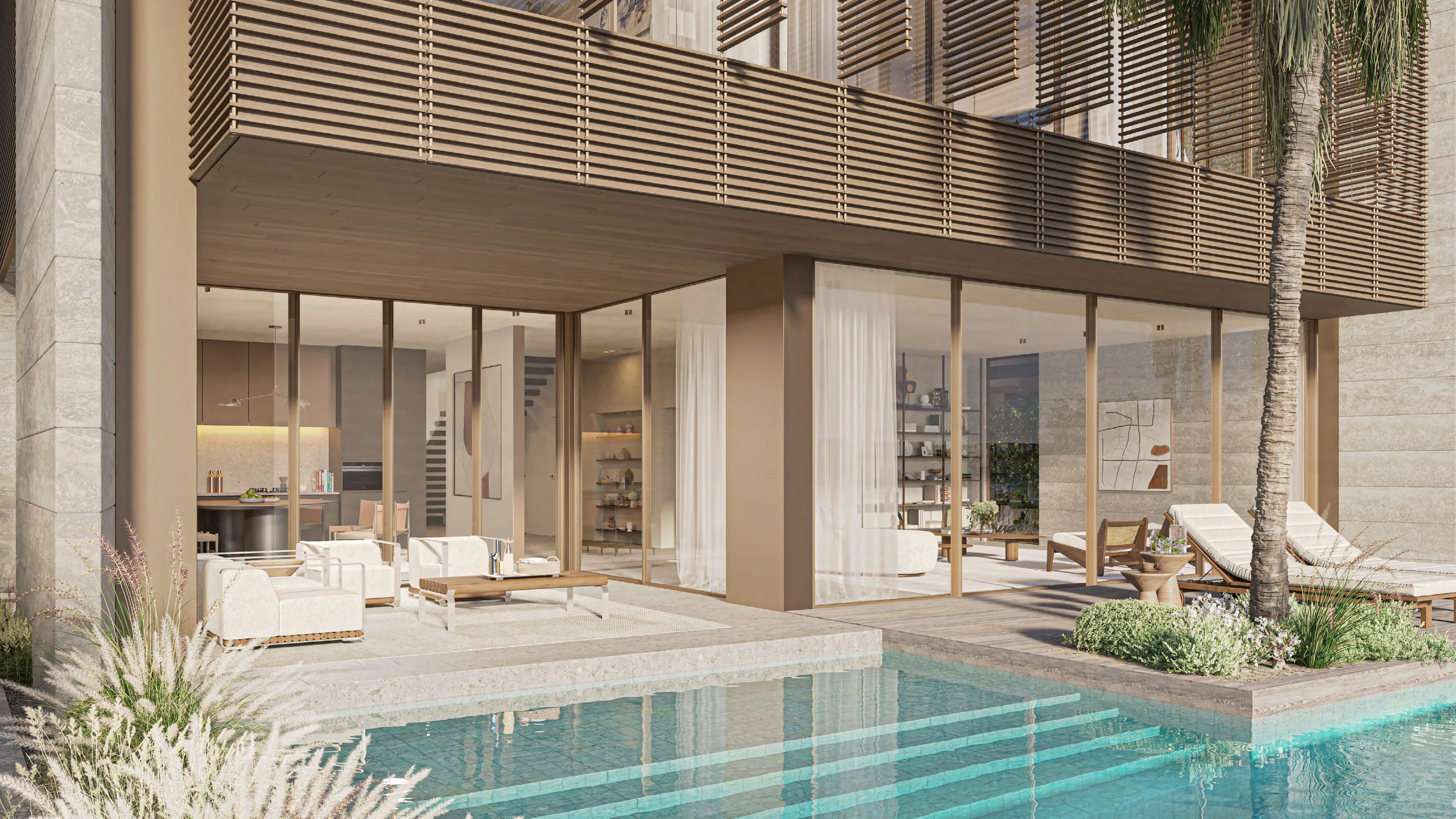 Palm Jebel Ali Villas - Balcony View | Nakheel Properties