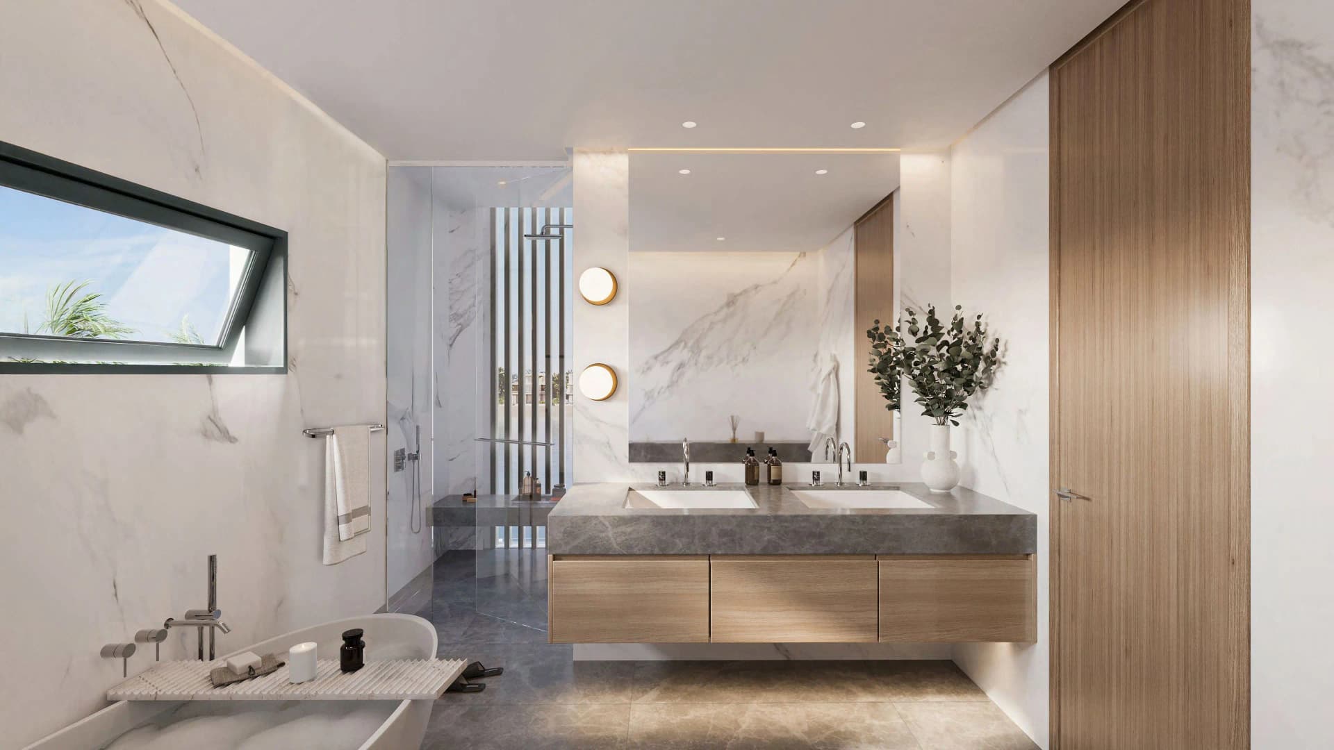 Palm Jebel Ali Villas - Bathroom Interior | Nakheel Properties