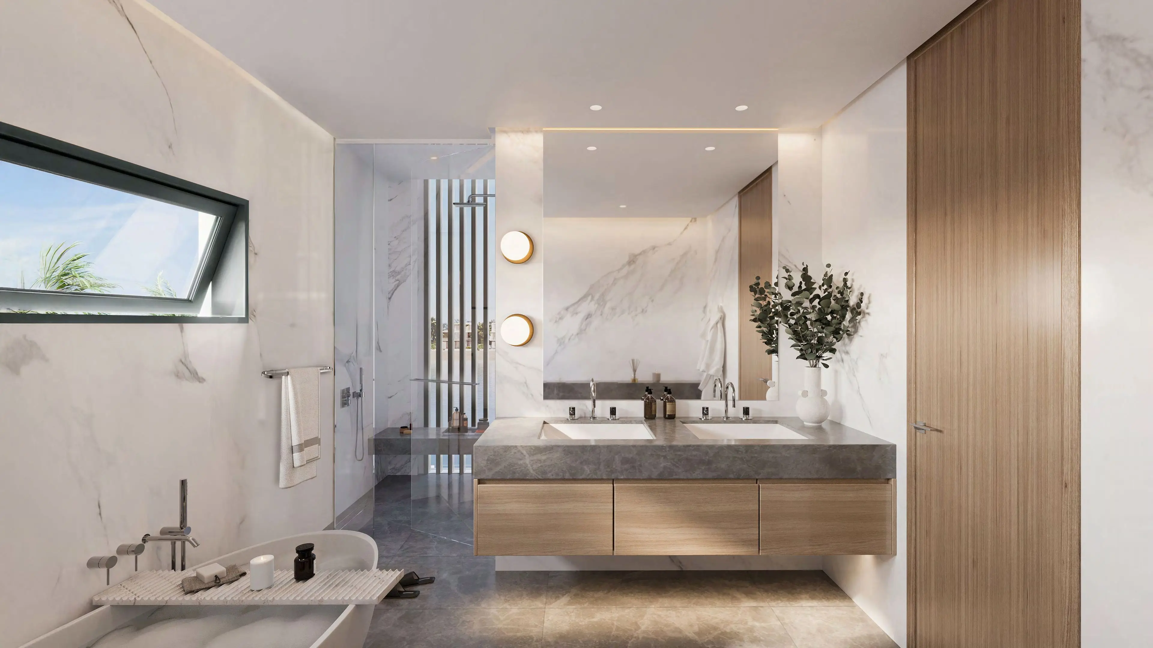 Palm Jebel Ali Villas - Bathroom Interior | Nakheel Properties