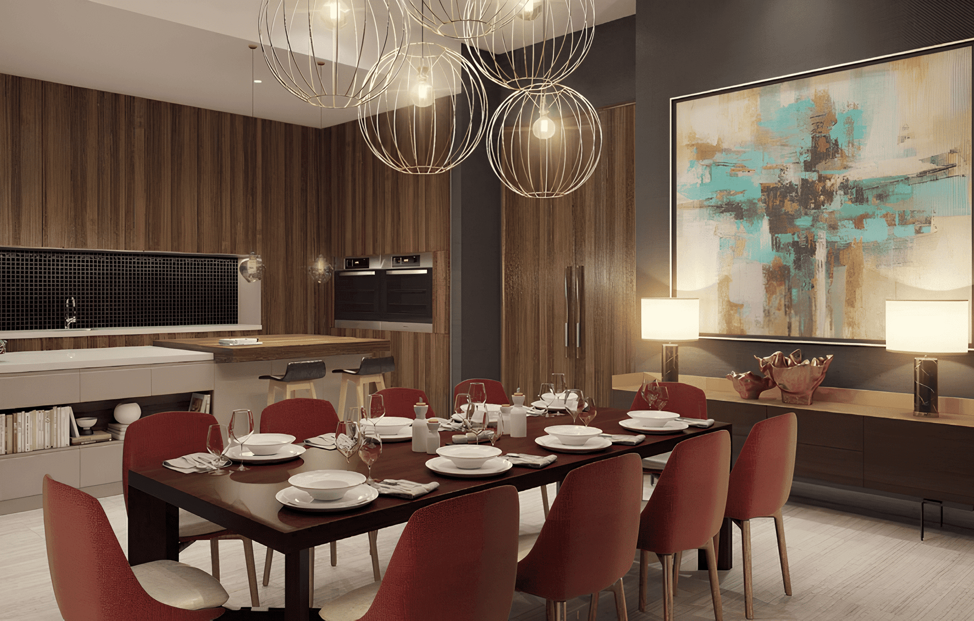 The Residences at Marina Gate - Kitchen Interior | Select Group