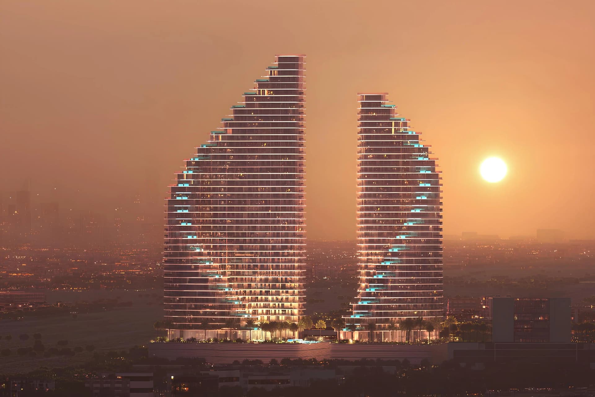 Binghatti Flare 01 - Exterior Facade | Binghatti Developers