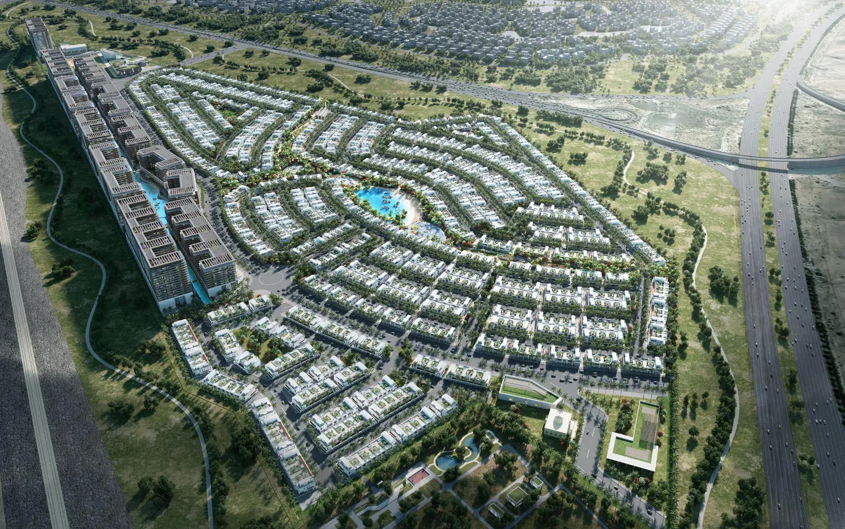 Riverside - Olive - Property View | DAMAC Properties