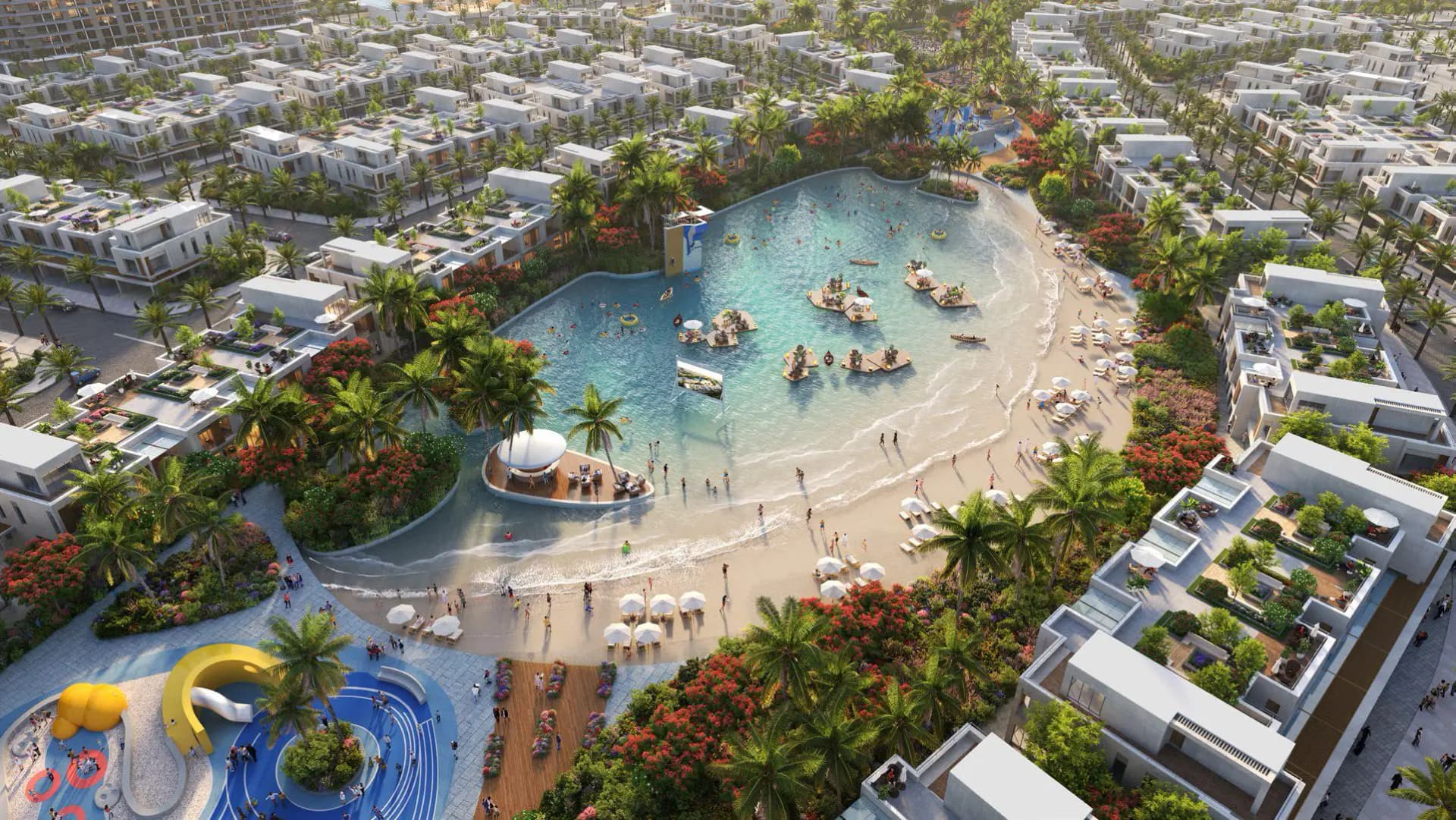 Riverside - Olive - Amenities | DAMAC Properties