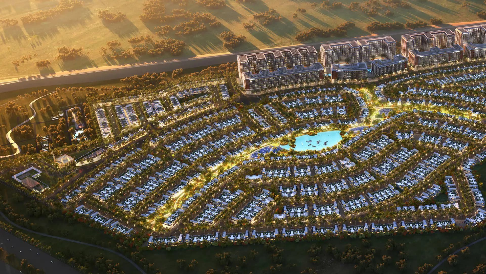 Riverside - Olive - Property View | DAMAC Properties