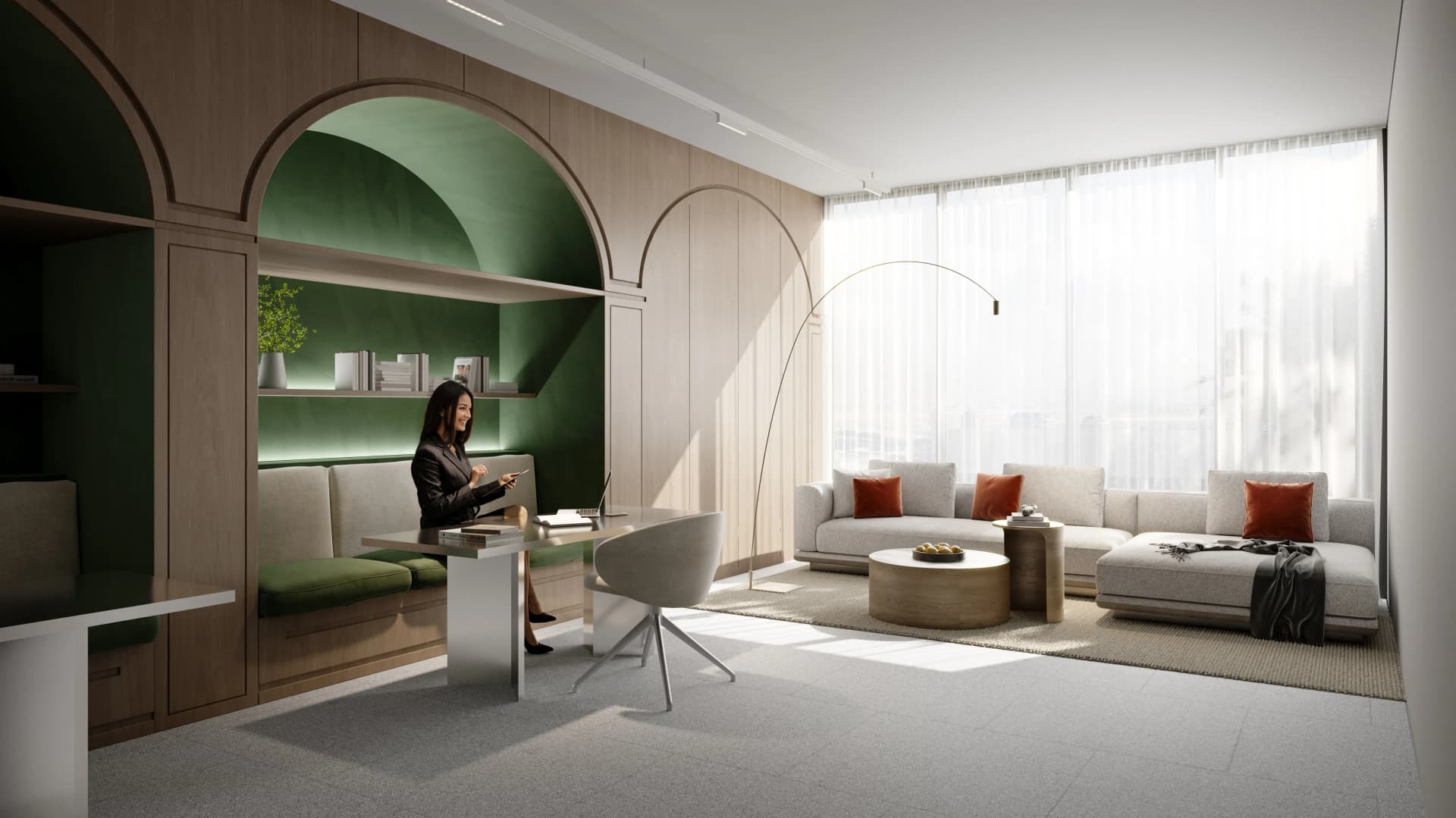 ELAR1S Axis - Living Room Interior | Object One Real Estate Development
