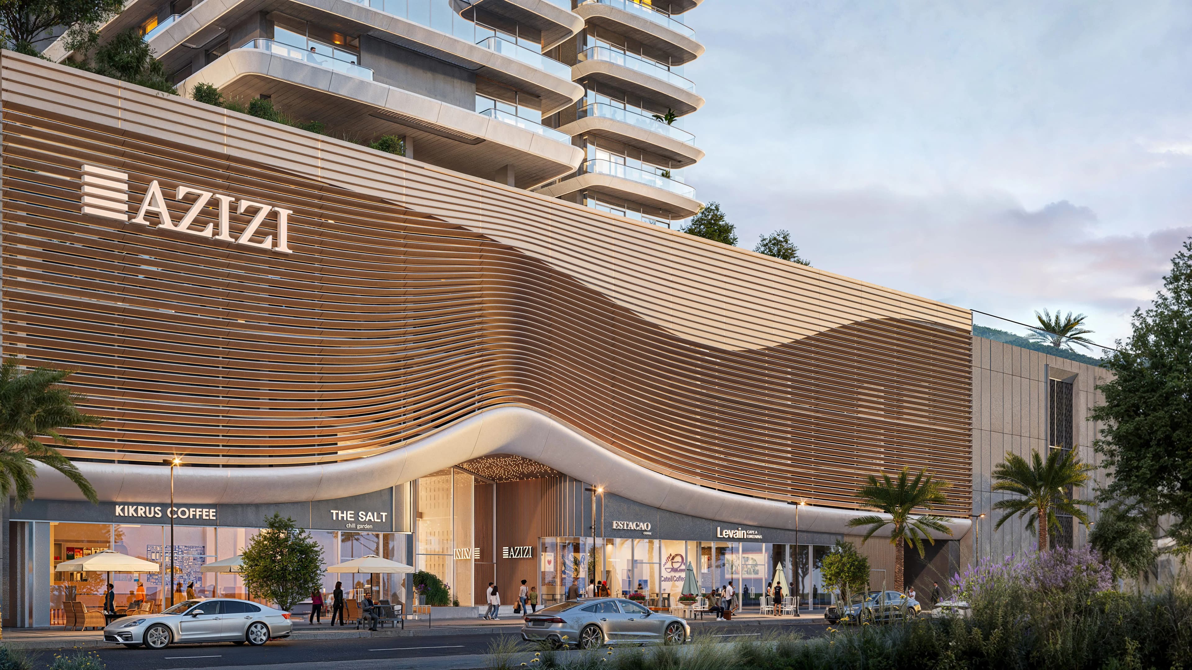 Azizi David - Exterior Facade | Azizi Developments