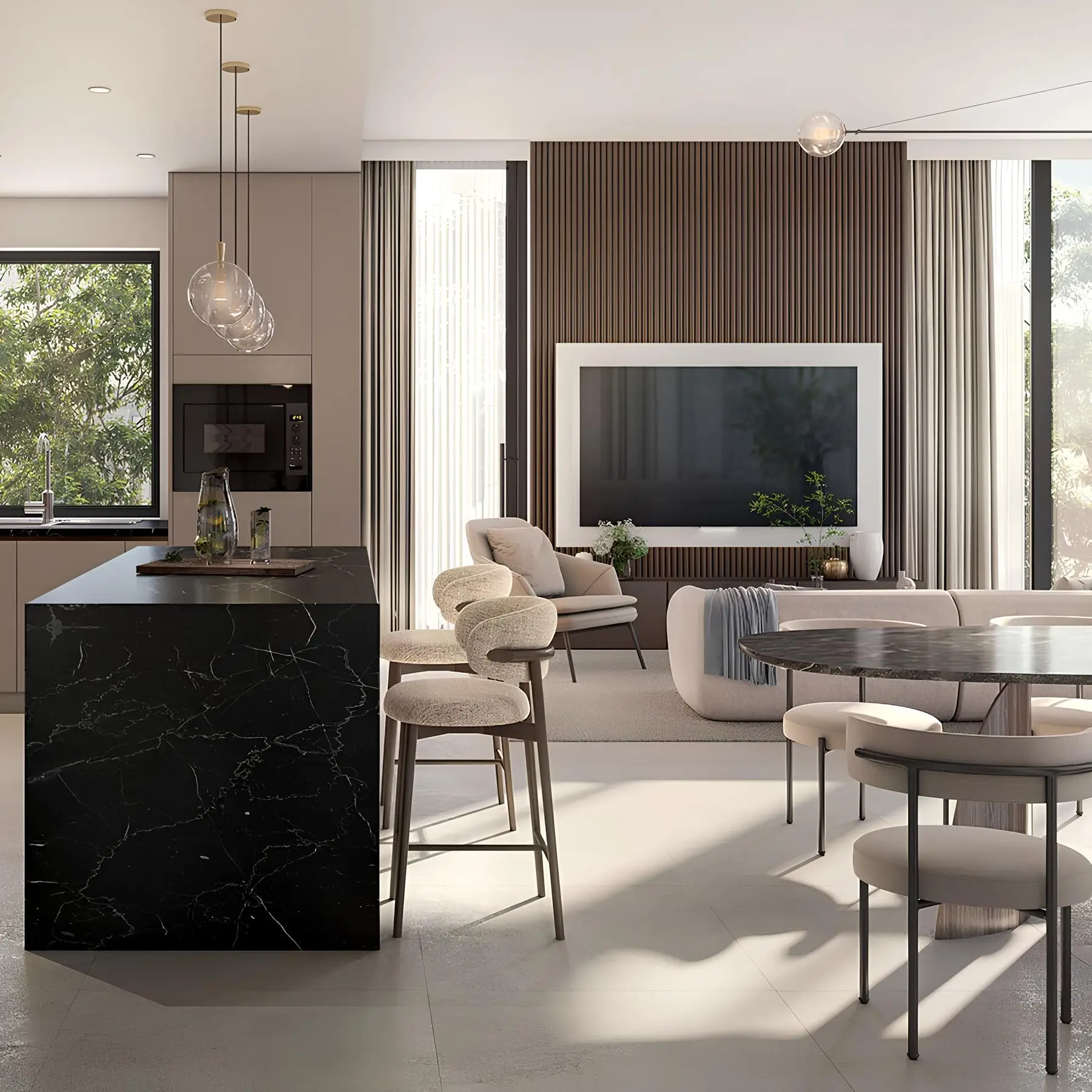 Cilia at Ghaf Woods - Kitchen Interior | Majid Al Futtaim