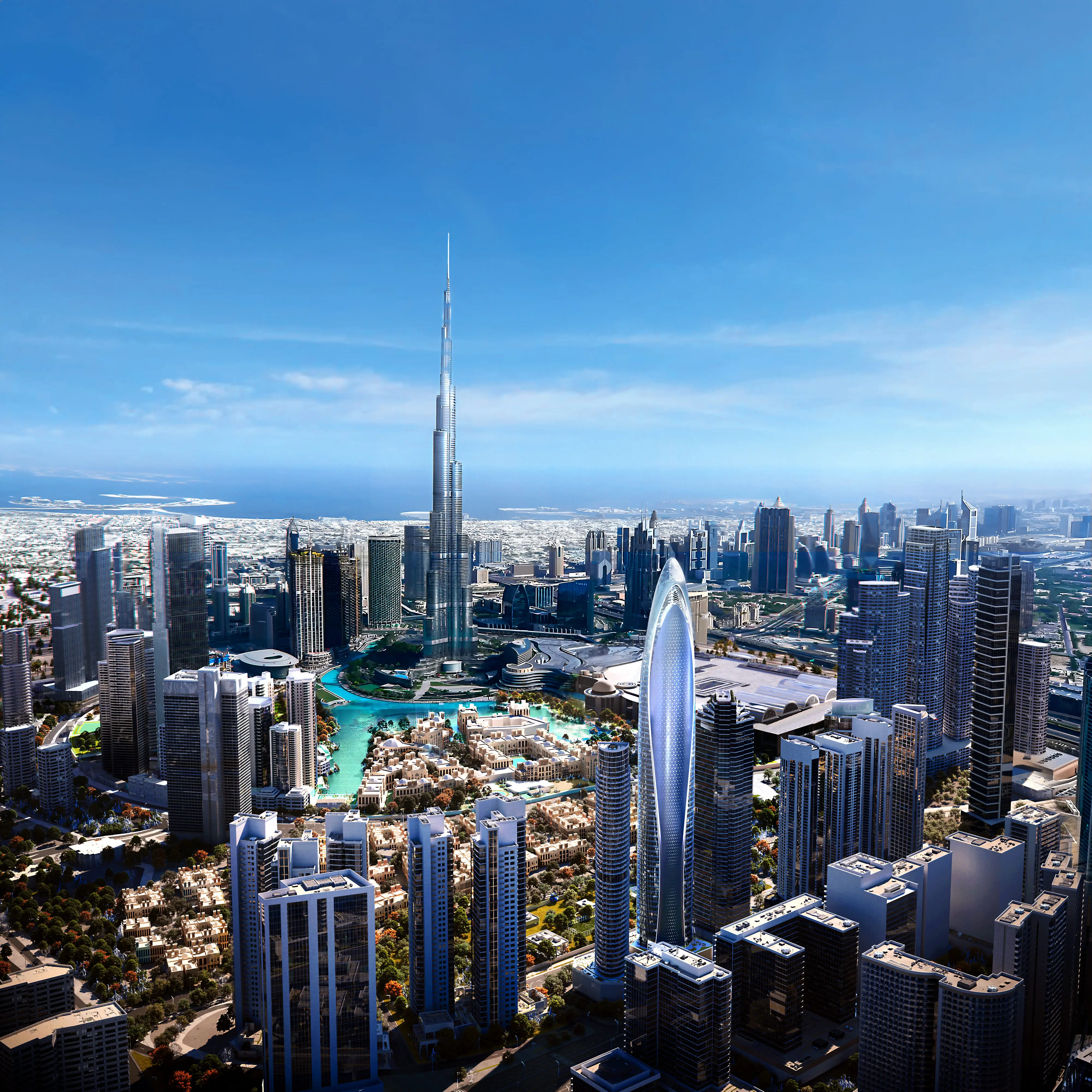 Mercedes-Benz Places - Exterior Facade | Binghatti Developers