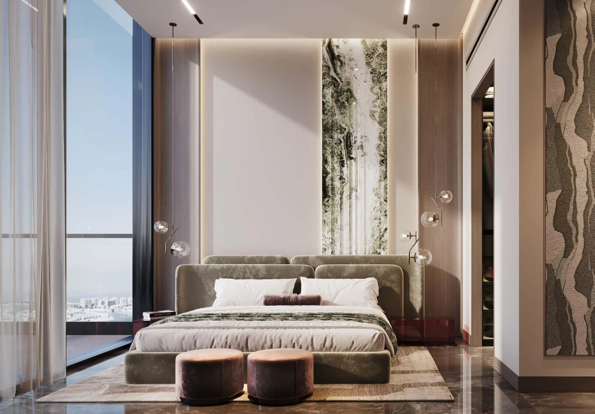 Imperial Garden - Bedroom Interior | Samana Developers