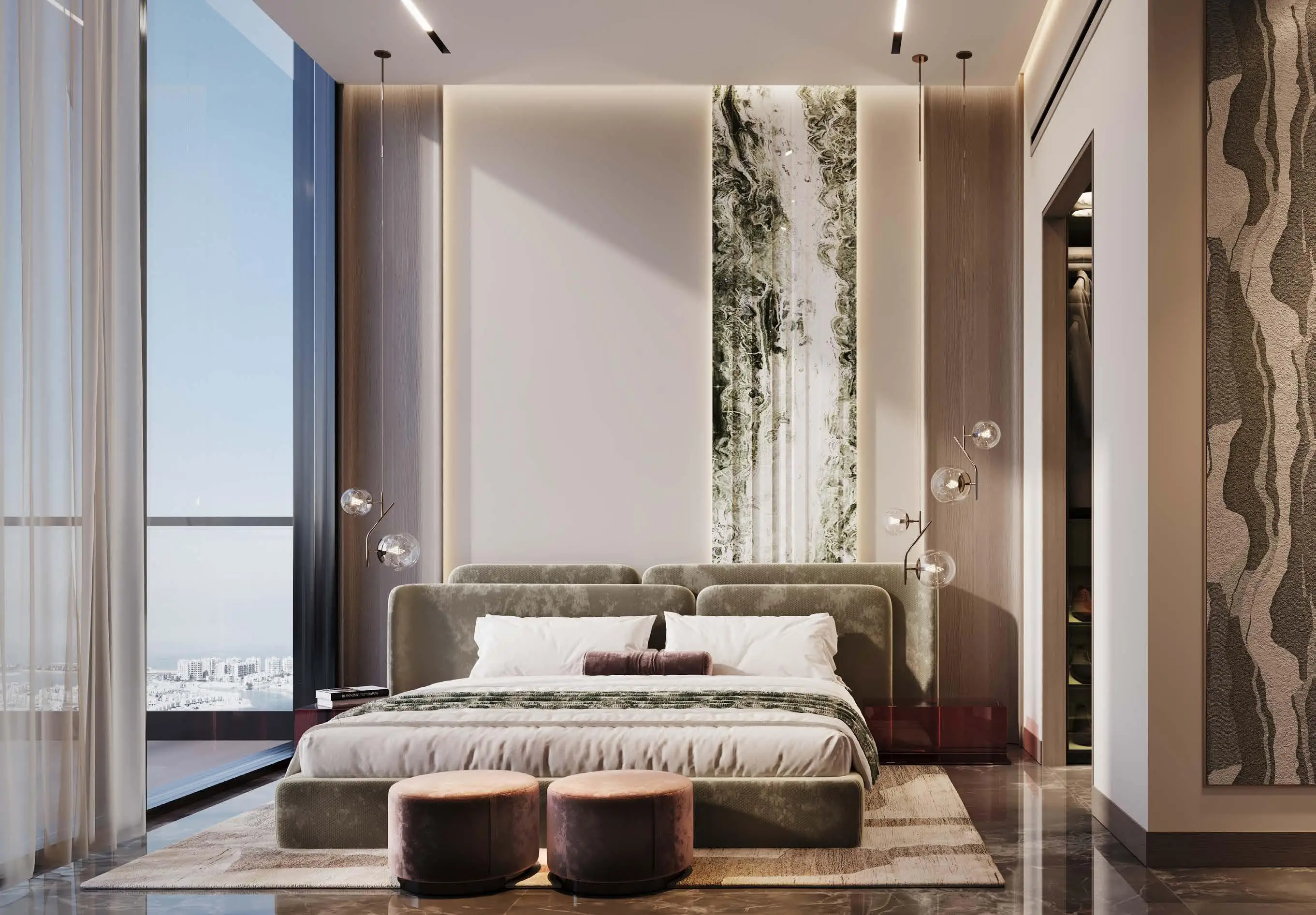 Imperial Garden - Bedroom Interior | Samana Developers