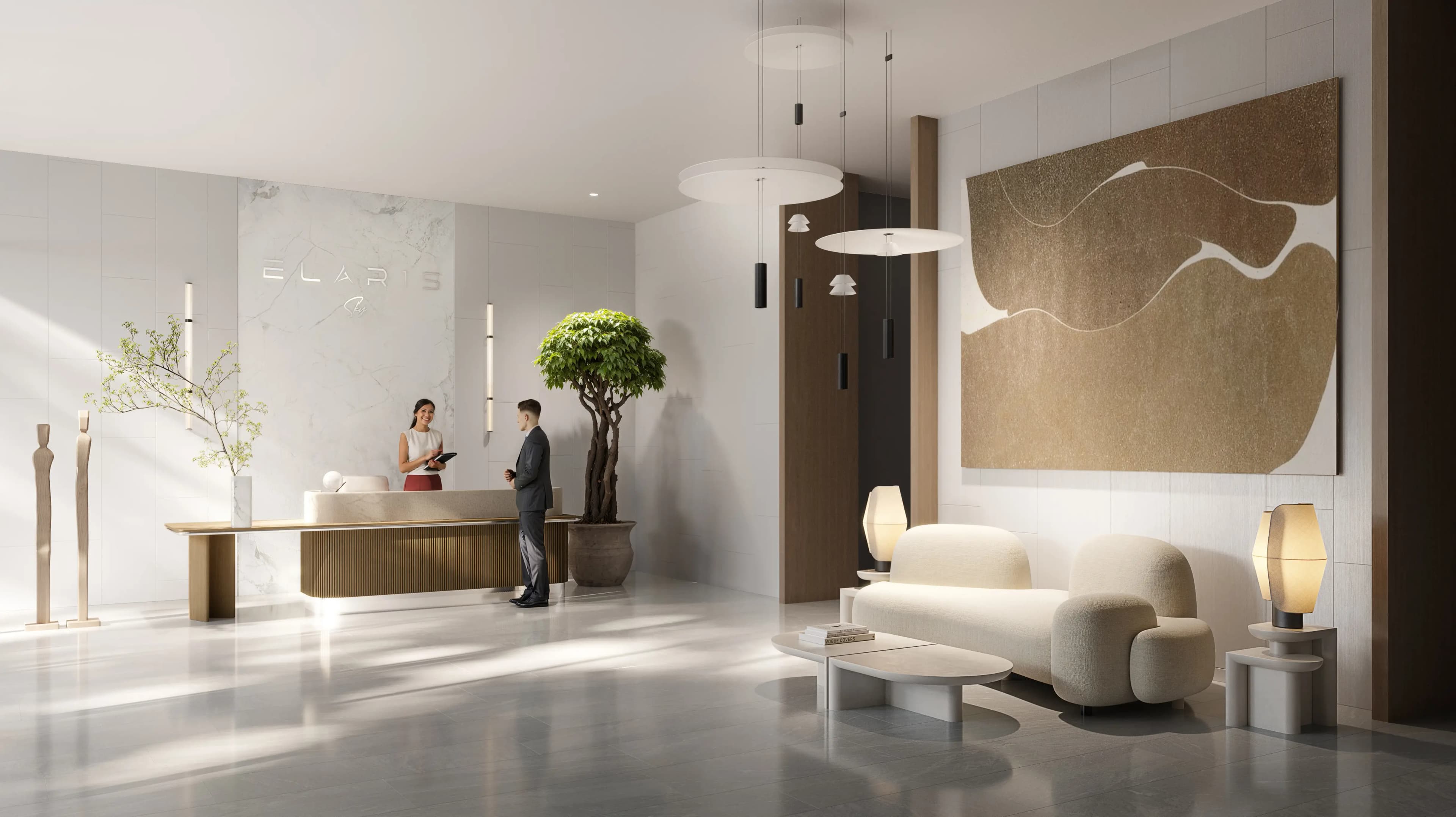 ELAR1S Sky - Lobby Interior | Object One Real Estate Development