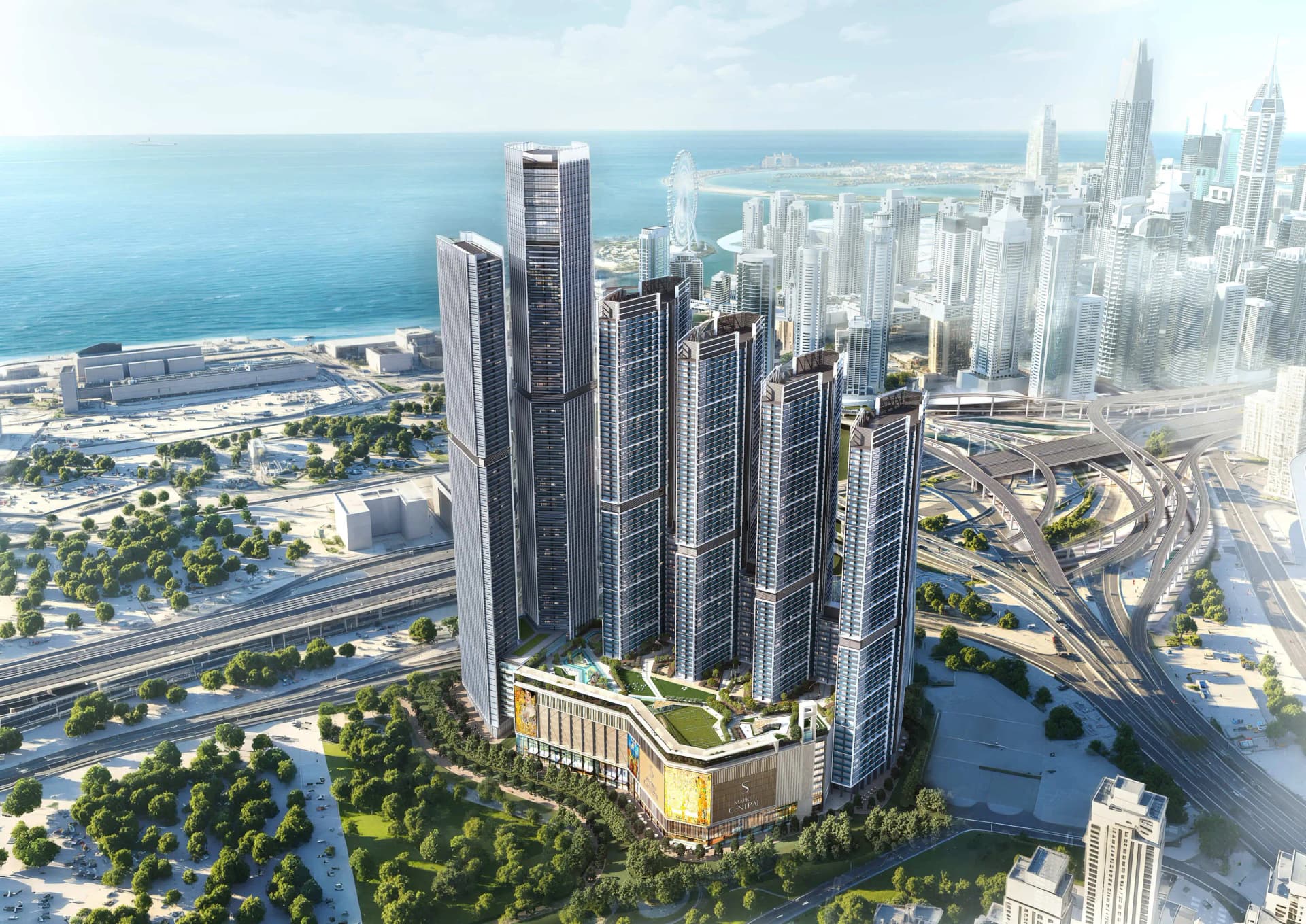 Sobha Central - Exterior Facade | Sobha Realty