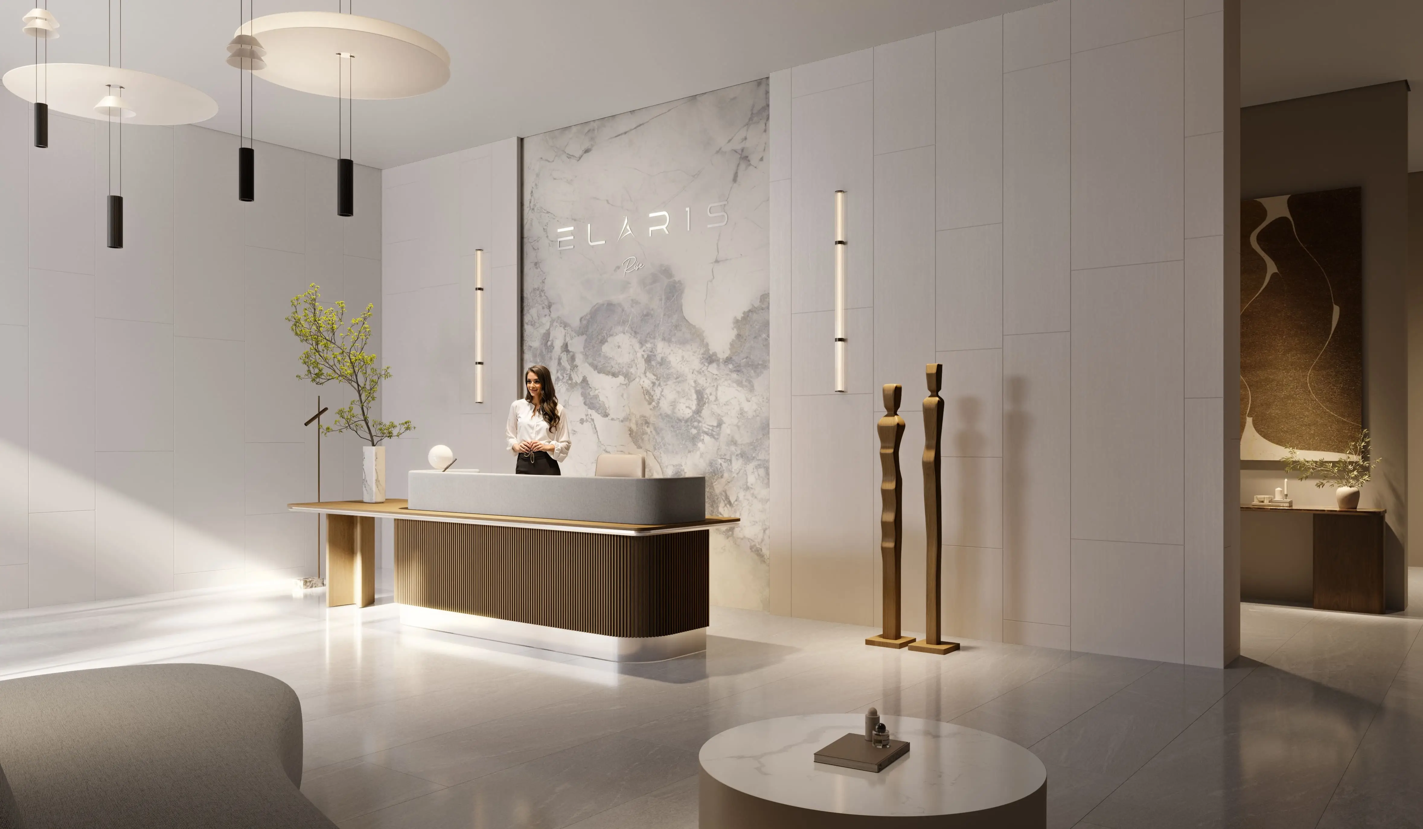 ELAR1S Rise - Lobby Interior | Object One Real Estate Development