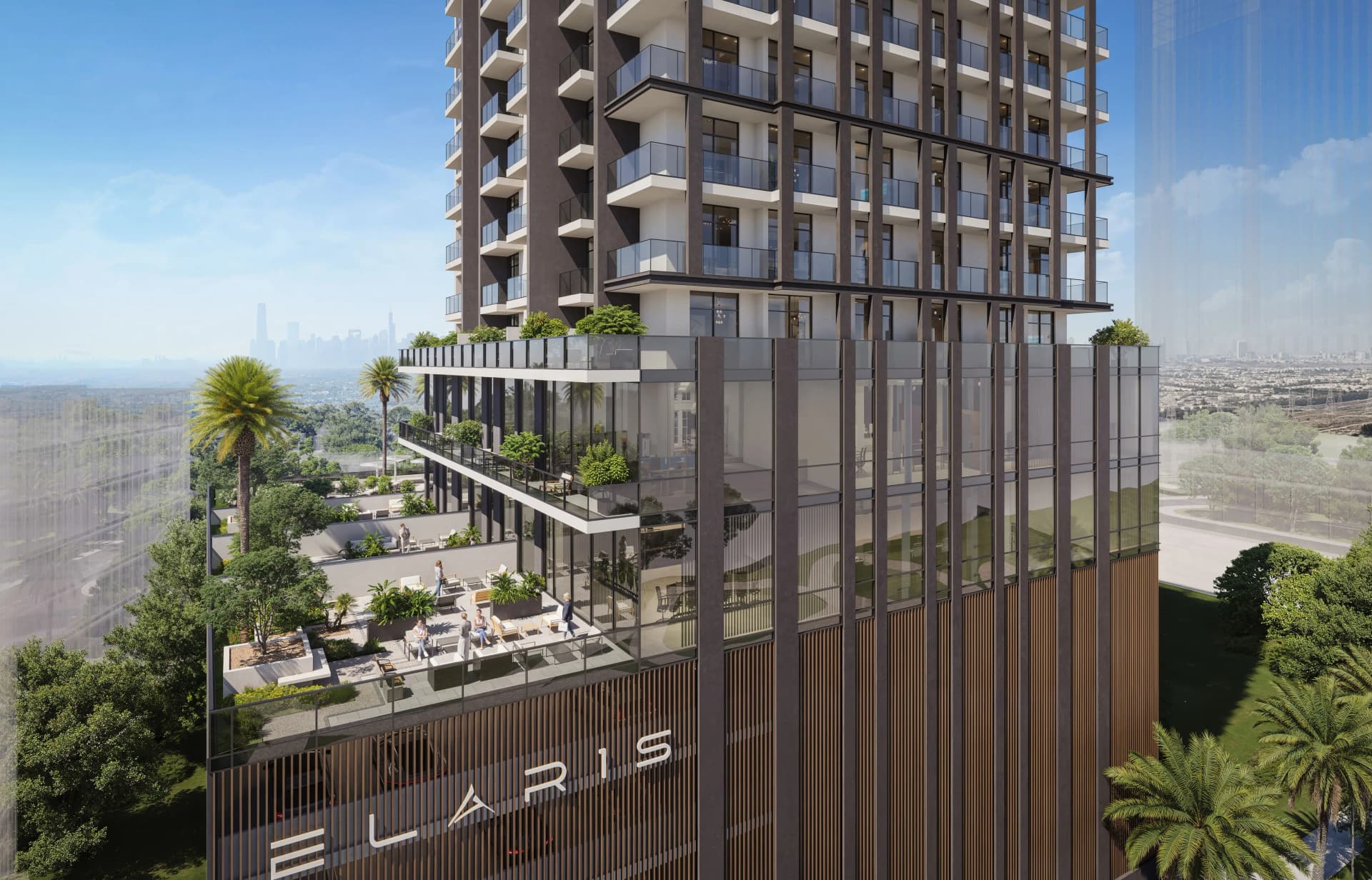 ELAR1S Rise - Exterior Facade | Object One Real Estate Development