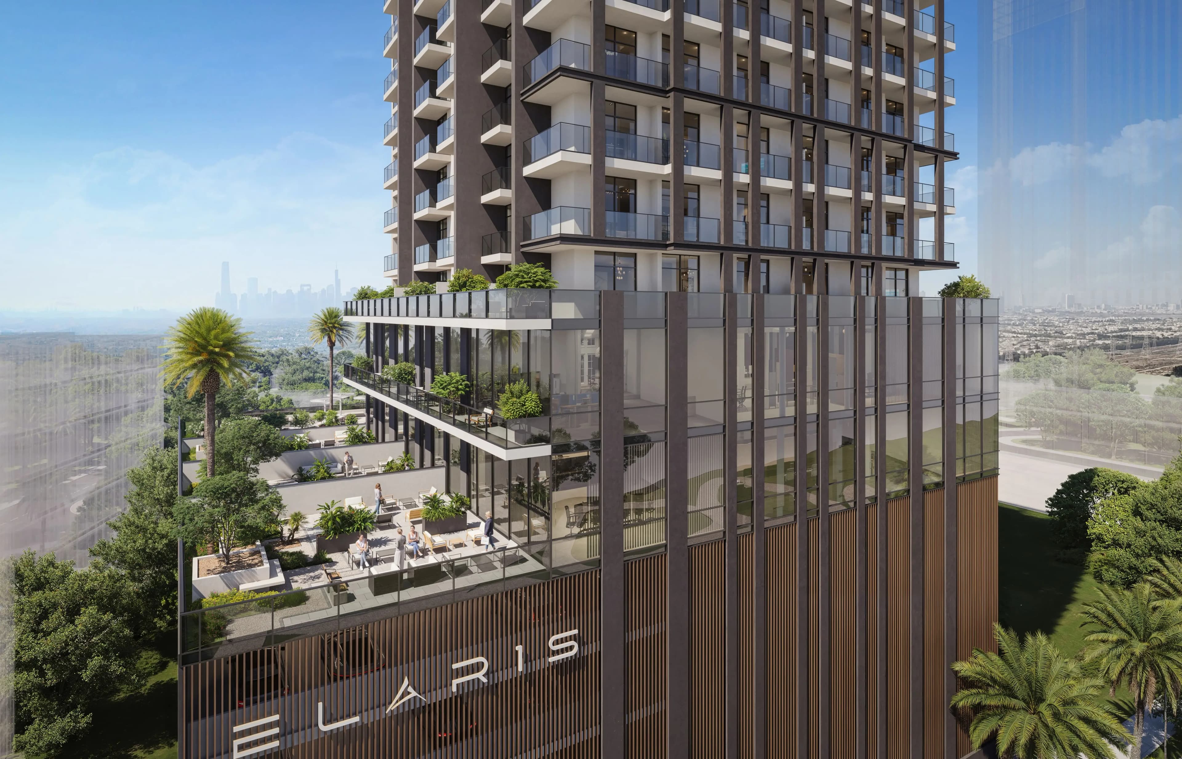 ELAR1S Rise - Exterior Facade | Object One Real Estate Development
