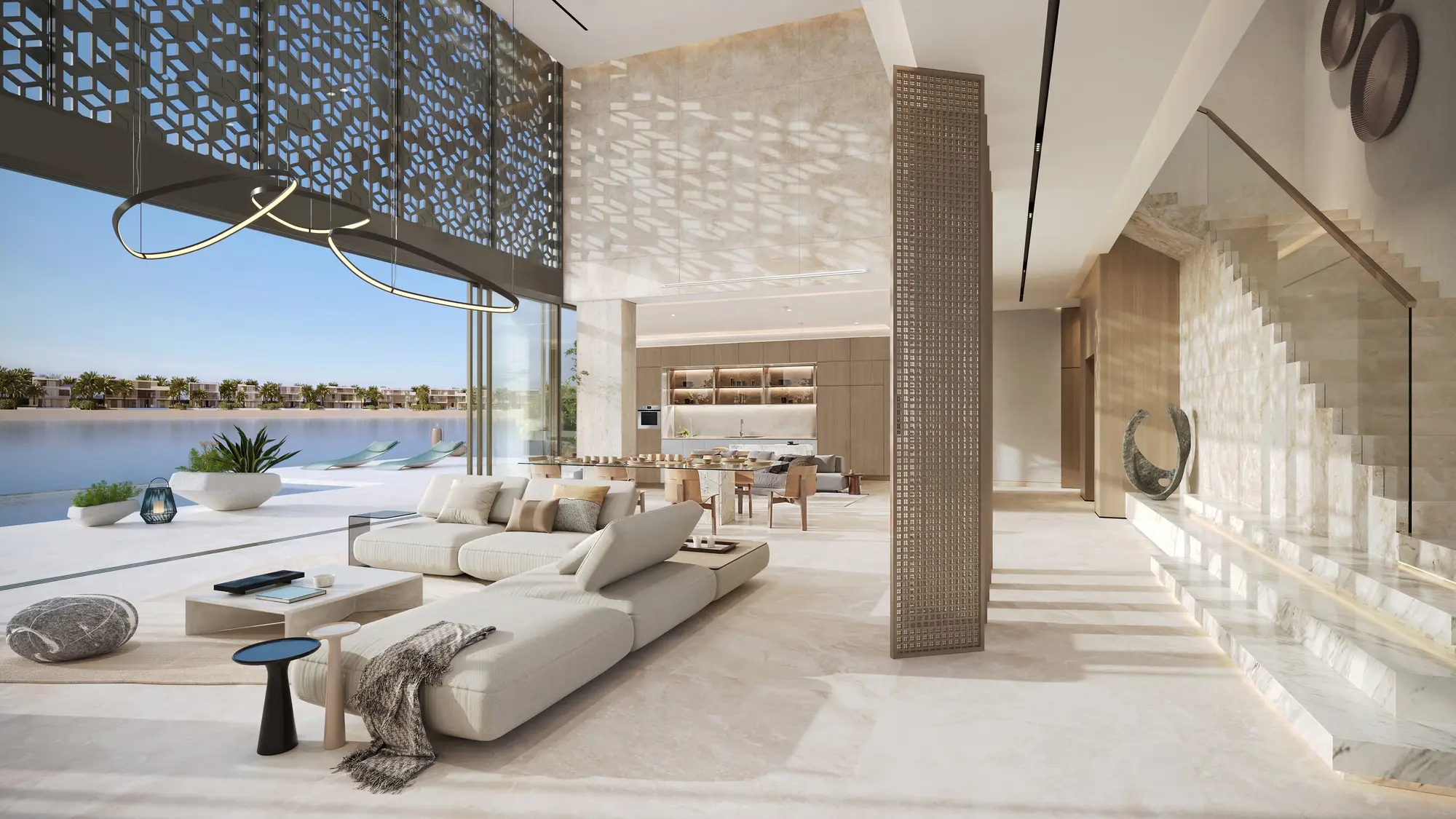 The Villa Collection - Living Room Interior | Nakheel Properties