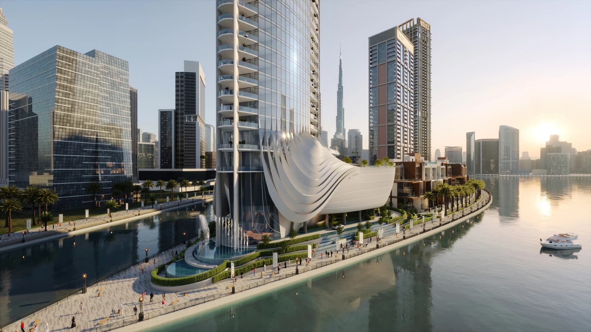 Jumeirah Living Business Bay - Exterior Facade | Select Group