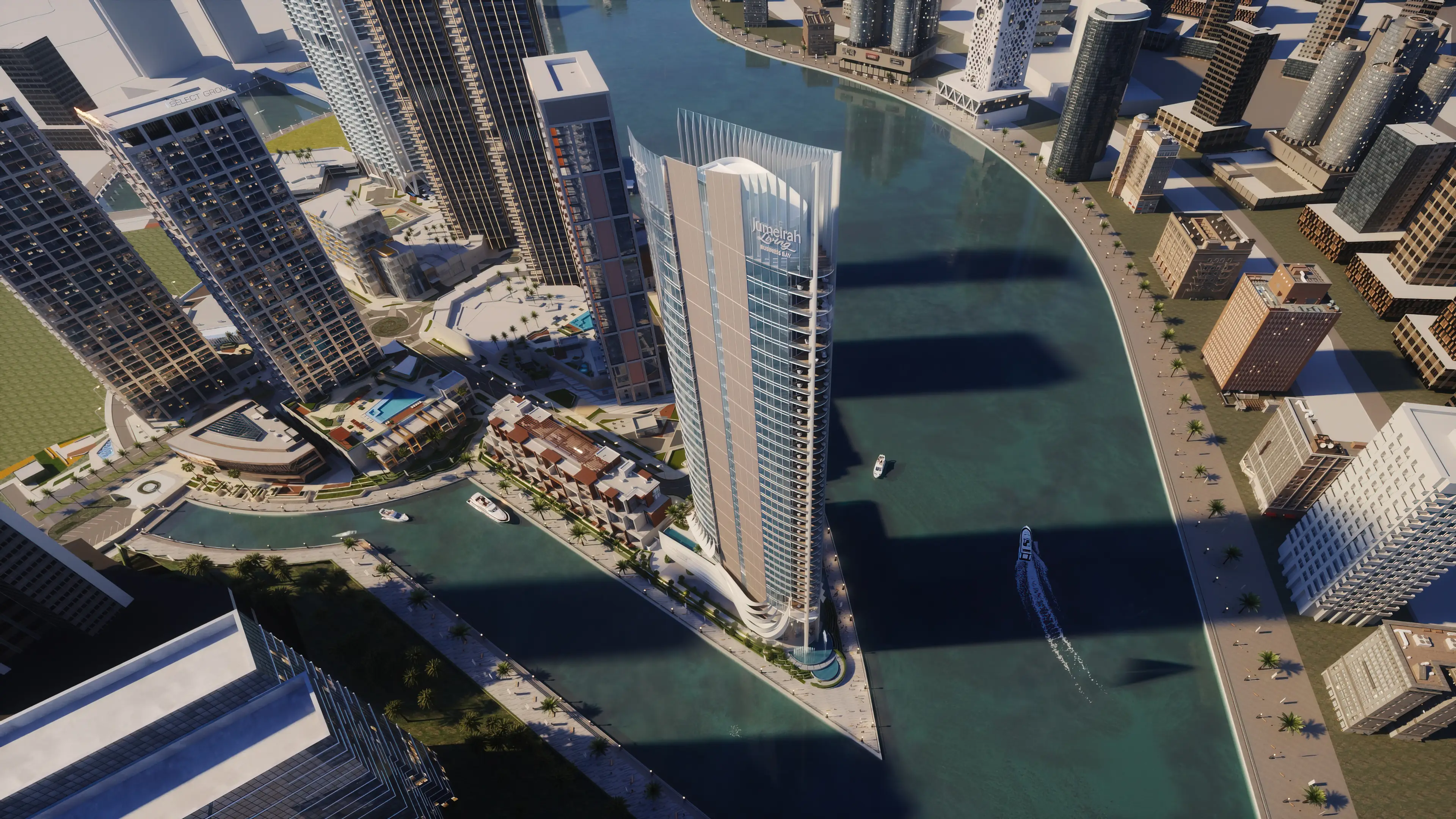 Jumeirah Living Business Bay - Exterior Facade | Select Group
