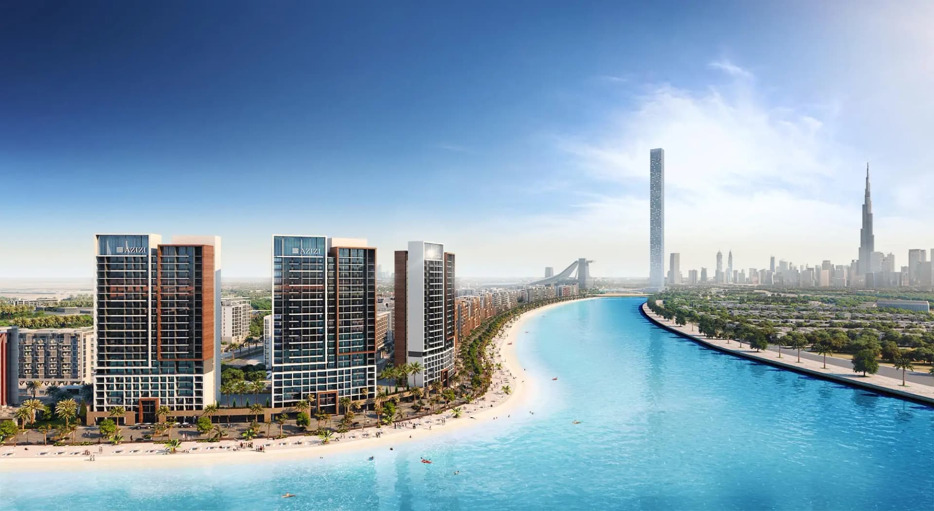Riviera Beachfront - Property View | Azizi Developments
