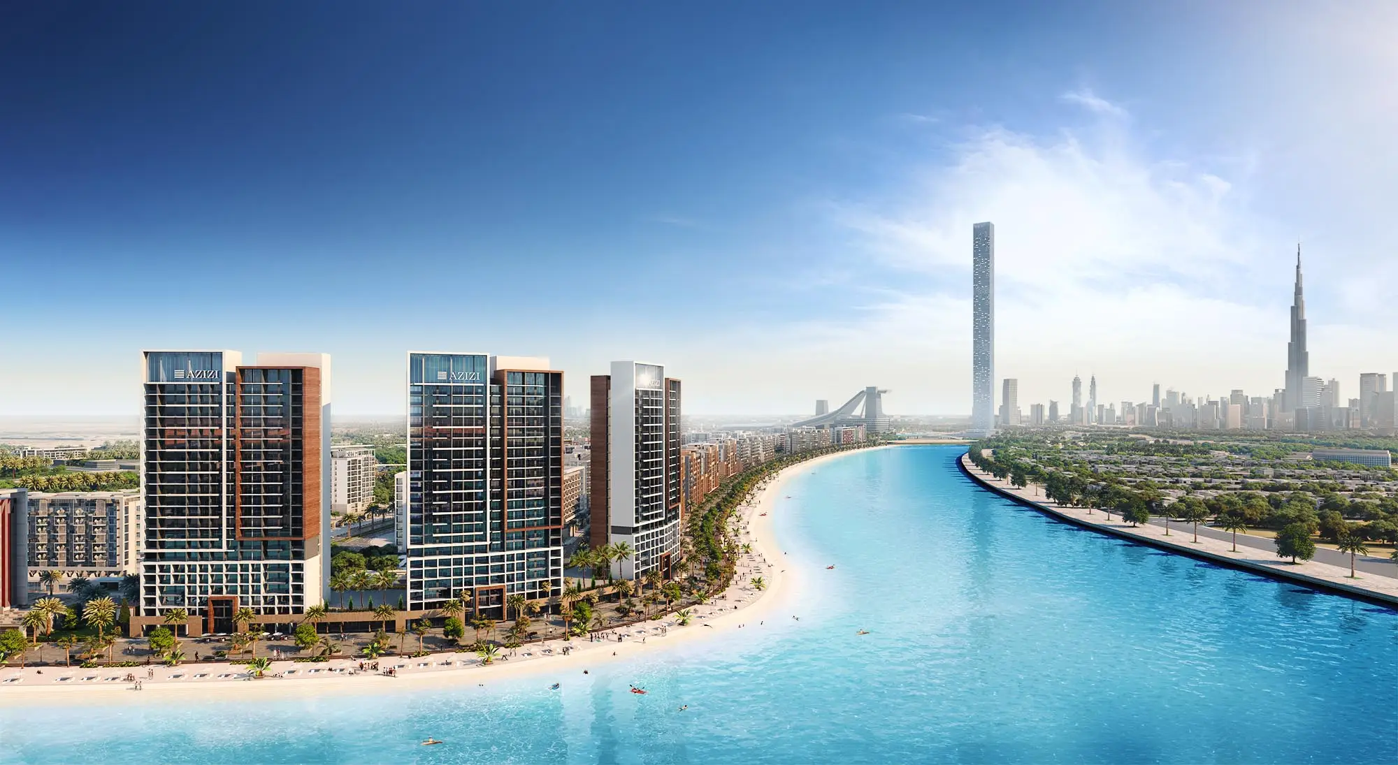 Riviera Beachfront - Property View | Azizi Developments