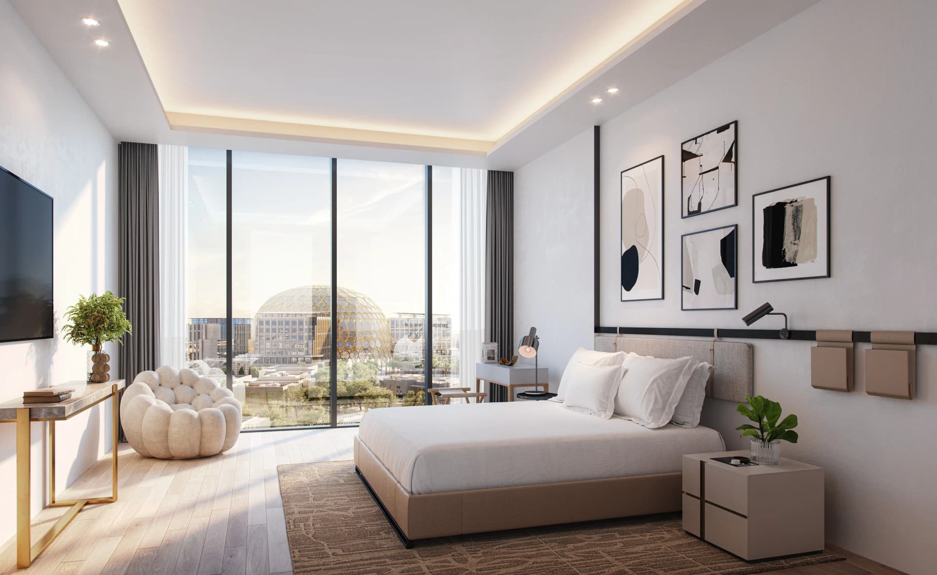 Sky Residences - Bedroom Interior | Expo City