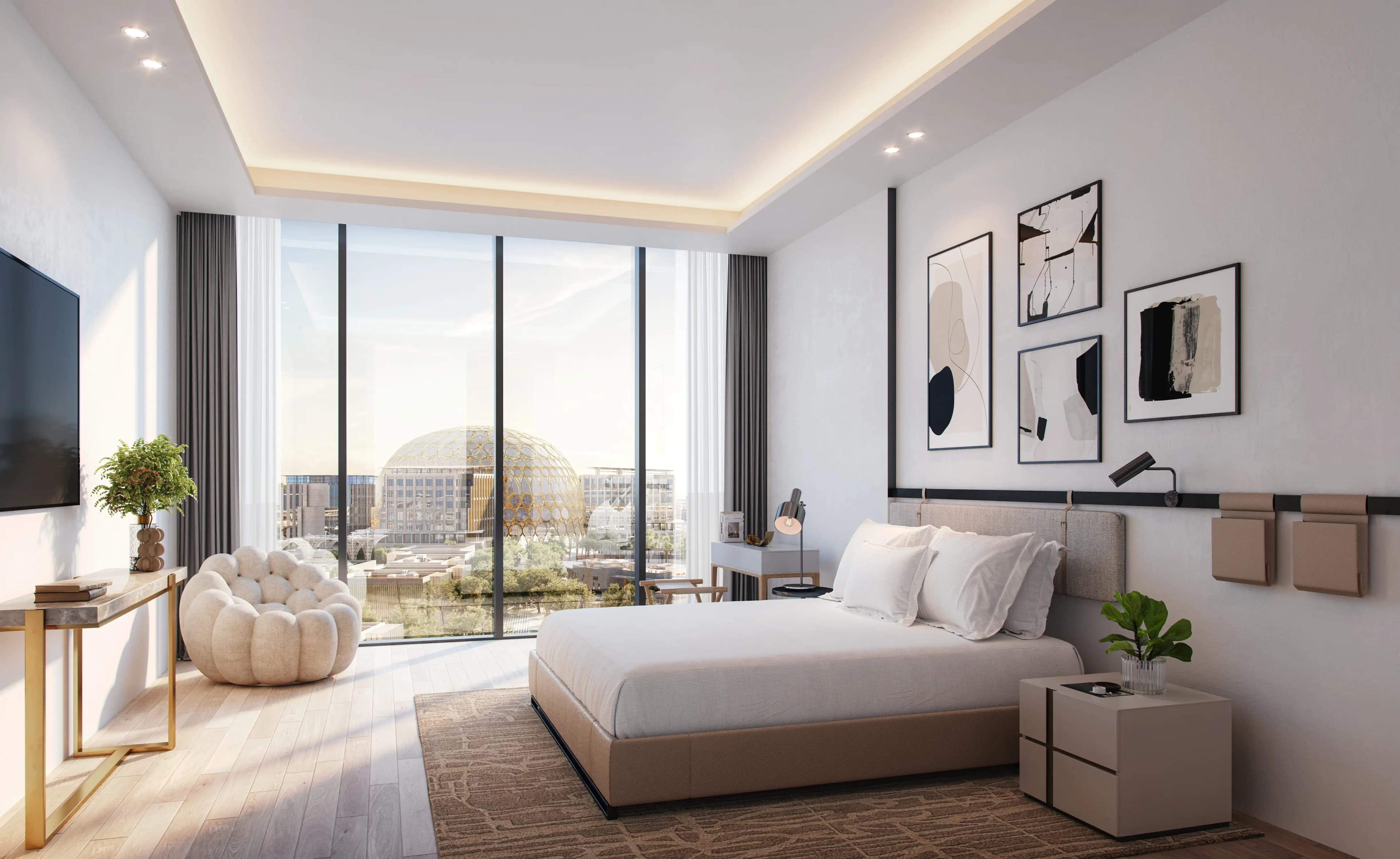 Sky Residences - Bedroom Interior | Expo City