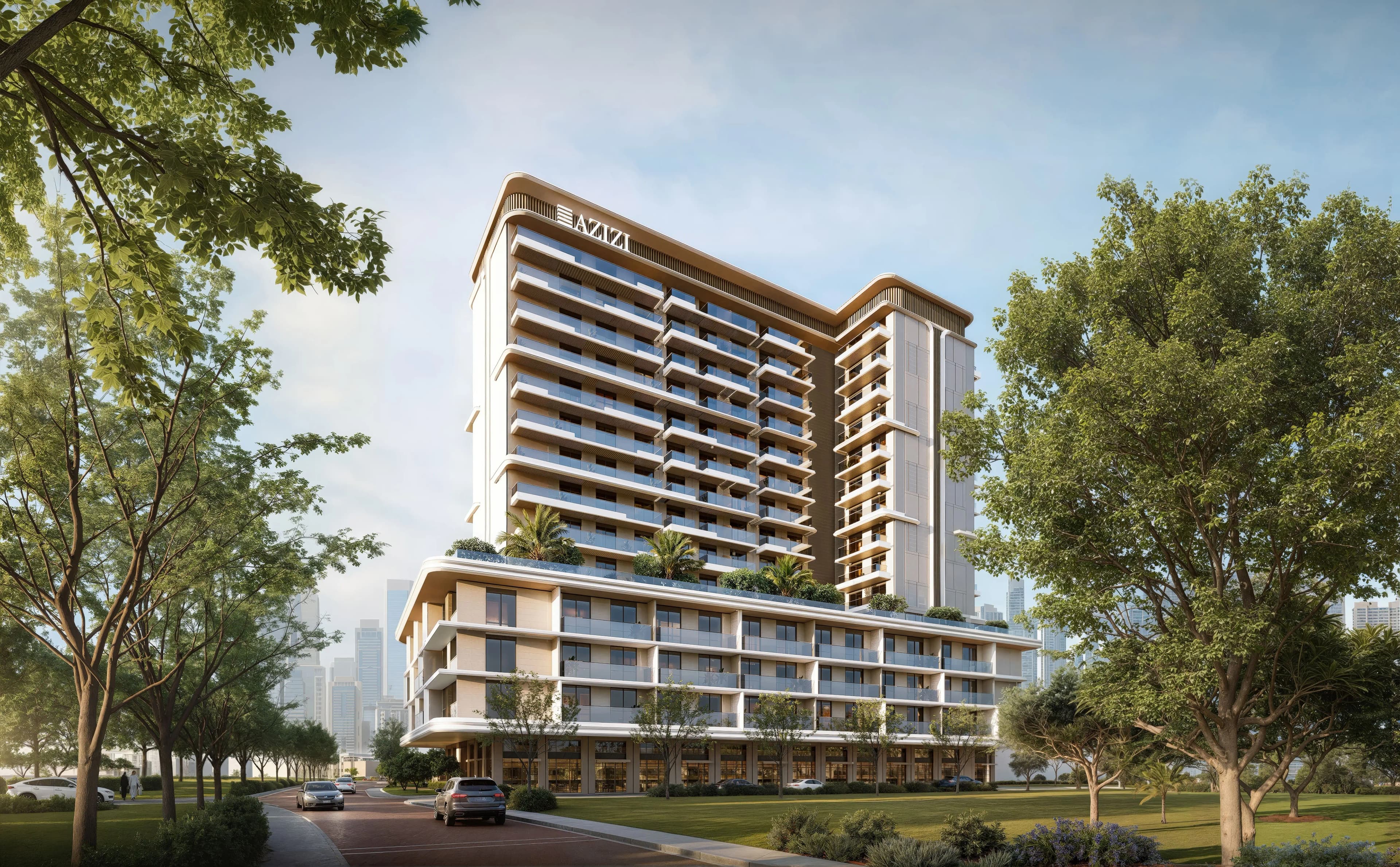 Azizi Noura - Exterior Facade | Azizi Developments