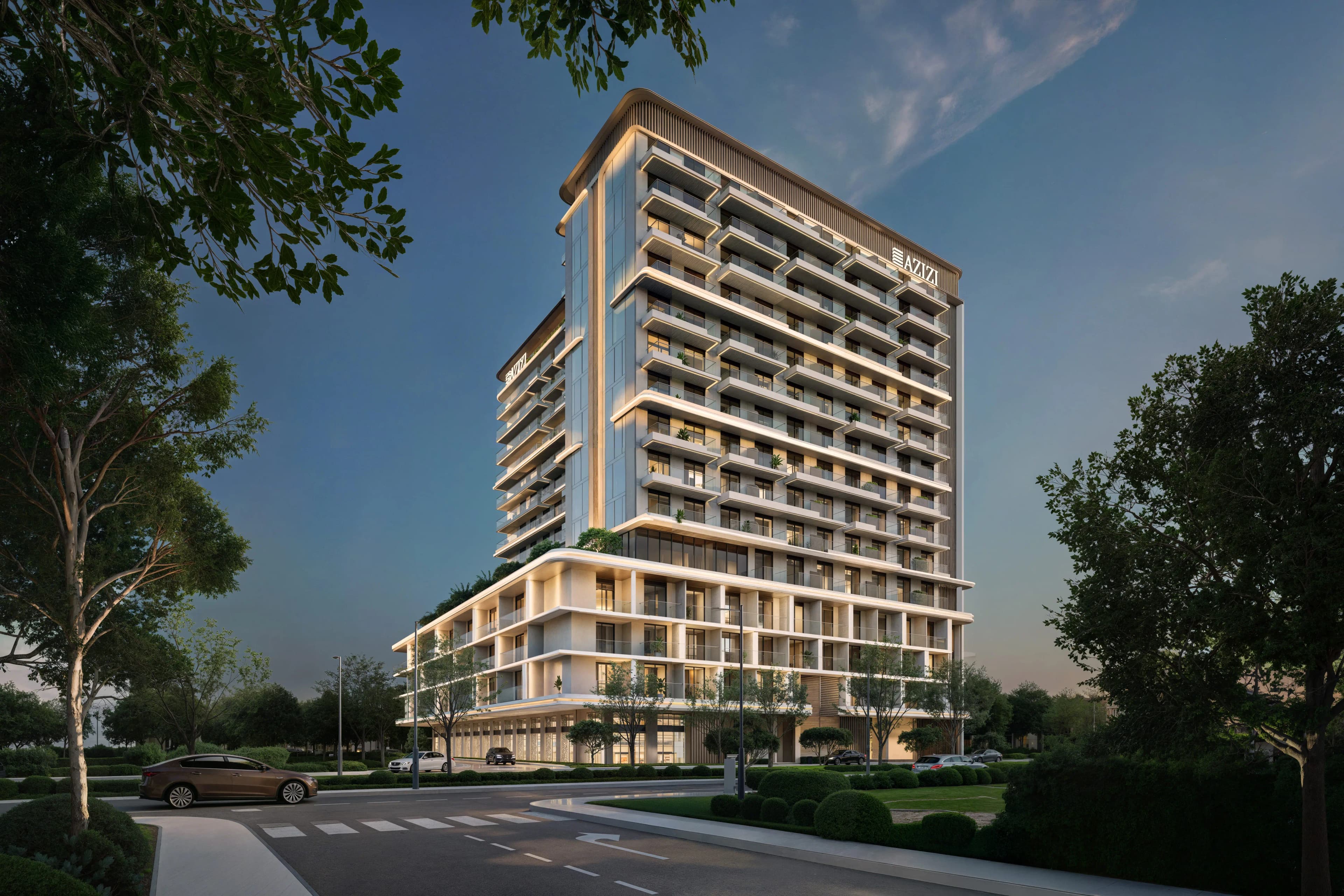 Azizi Noura - Exterior Facade | Azizi Developments
