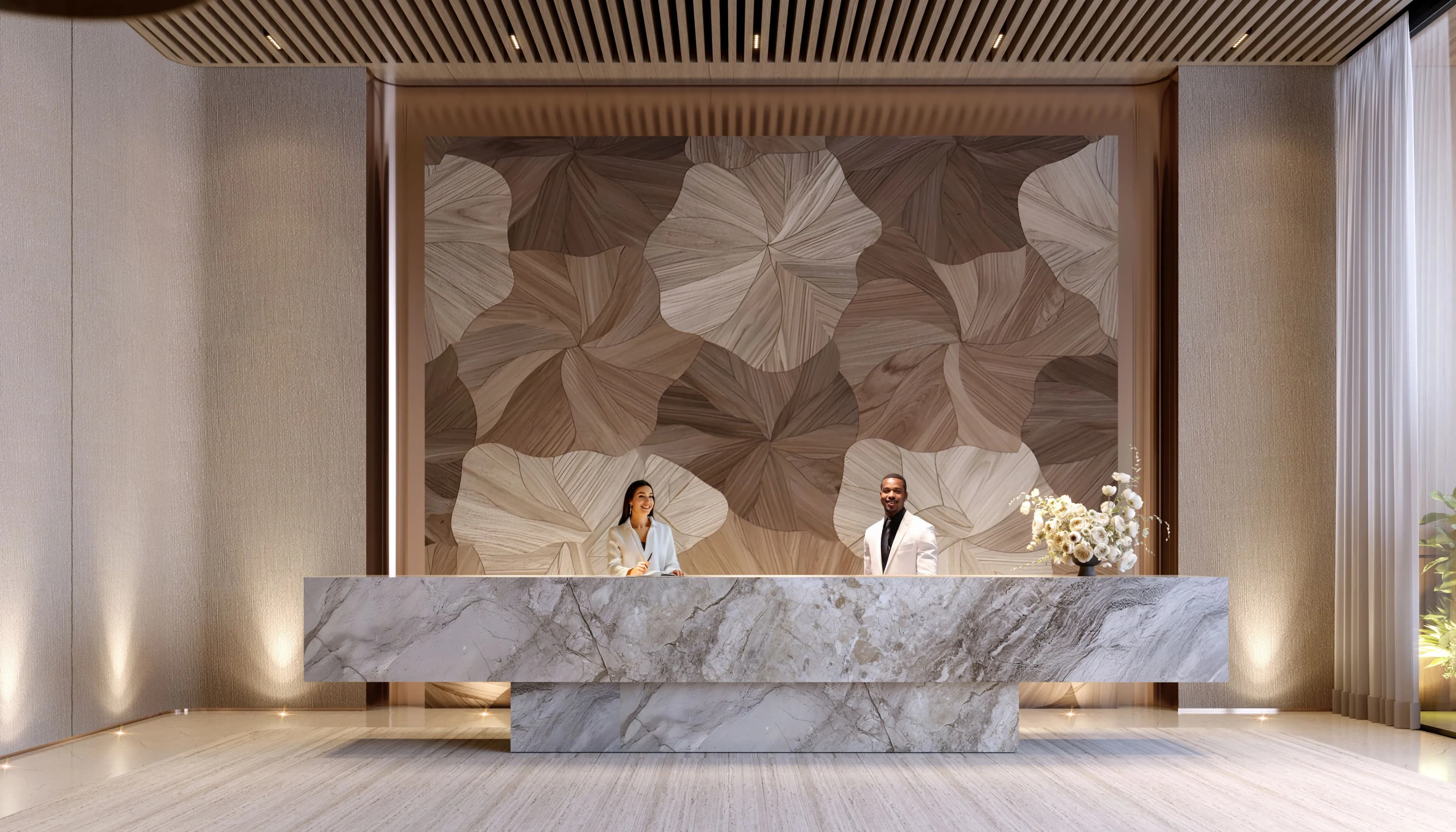 Skygate Tower - Lobby Interior | Tiger Group