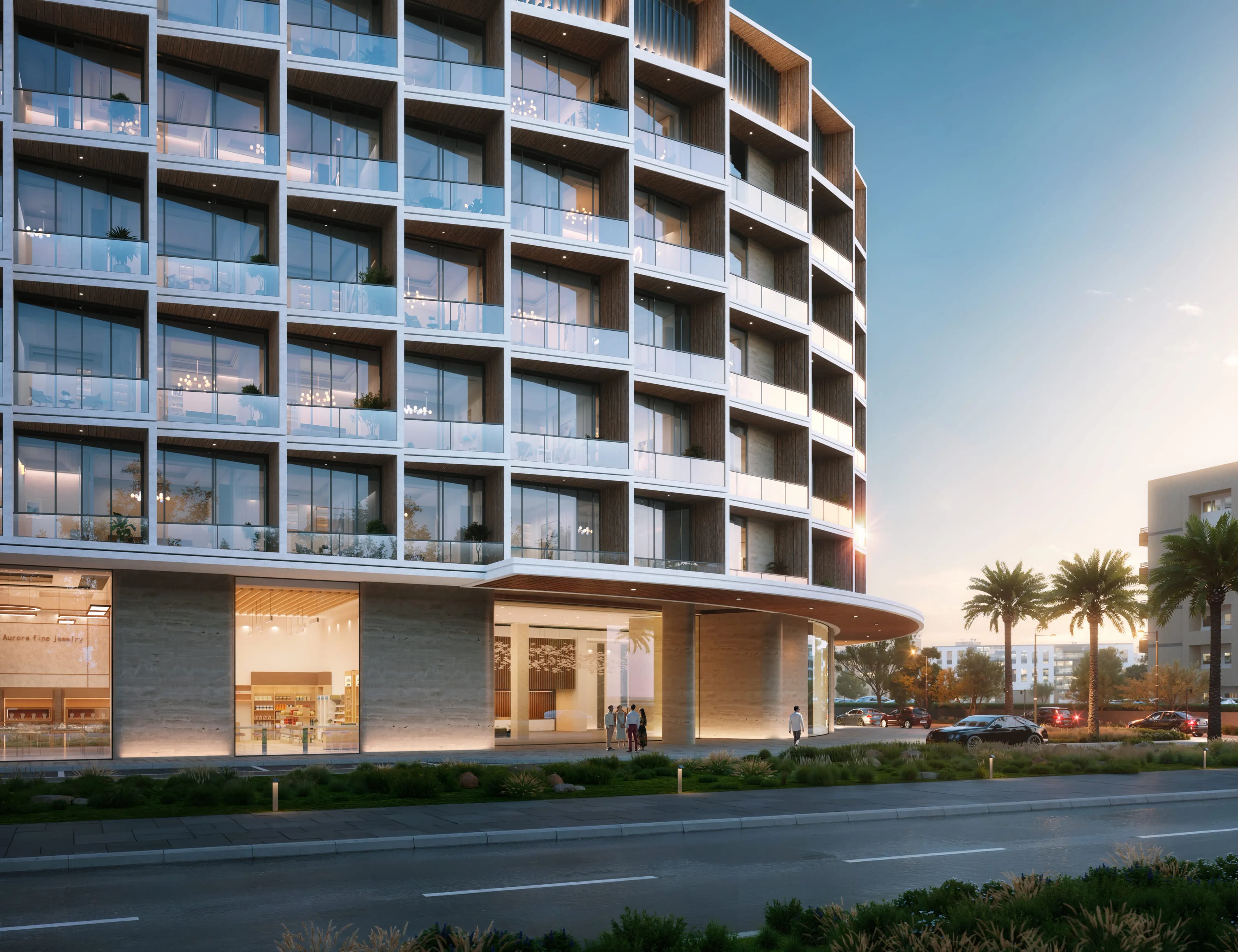 Binghatti Hillcrest - Exterior Facade | Binghatti Developers
