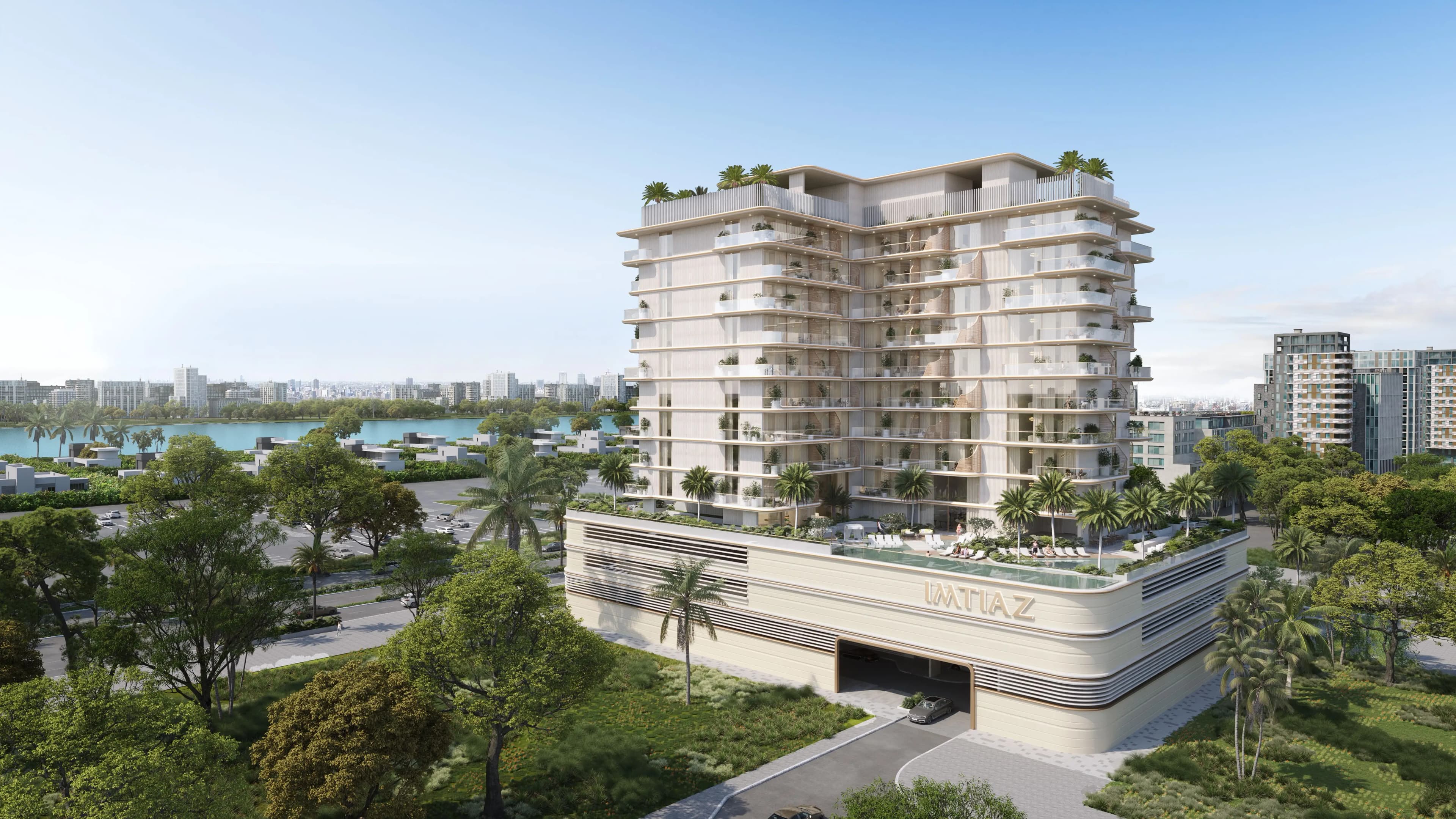 Sunset Bay Grand - Exterior Facade | Imtiaz Developments