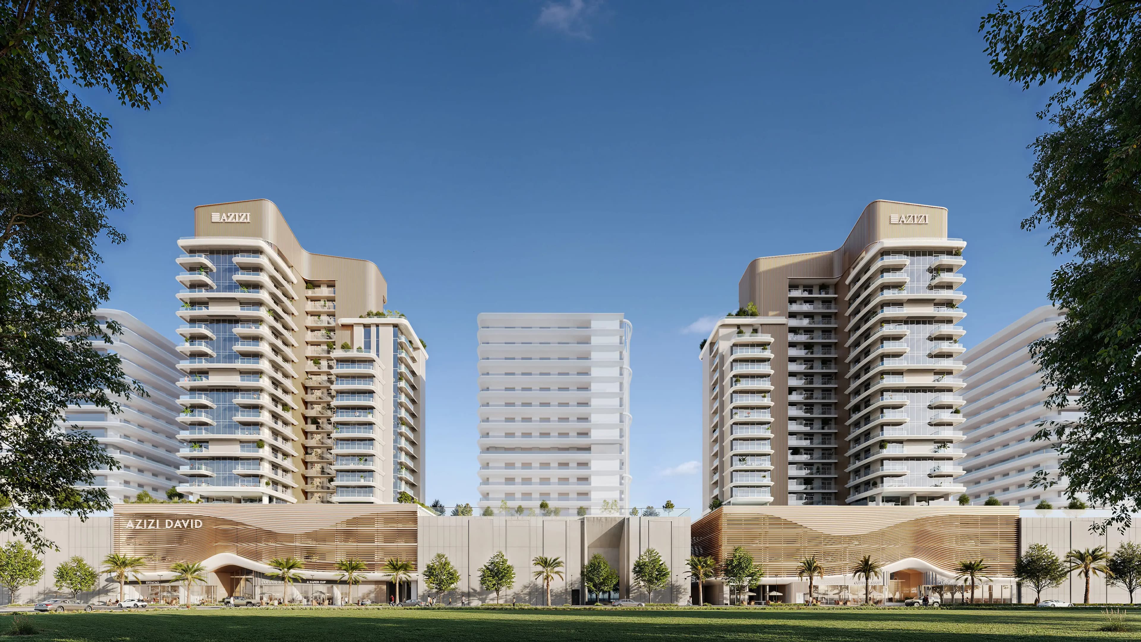 Azizi Leily - Exterior Facade | Azizi Developments