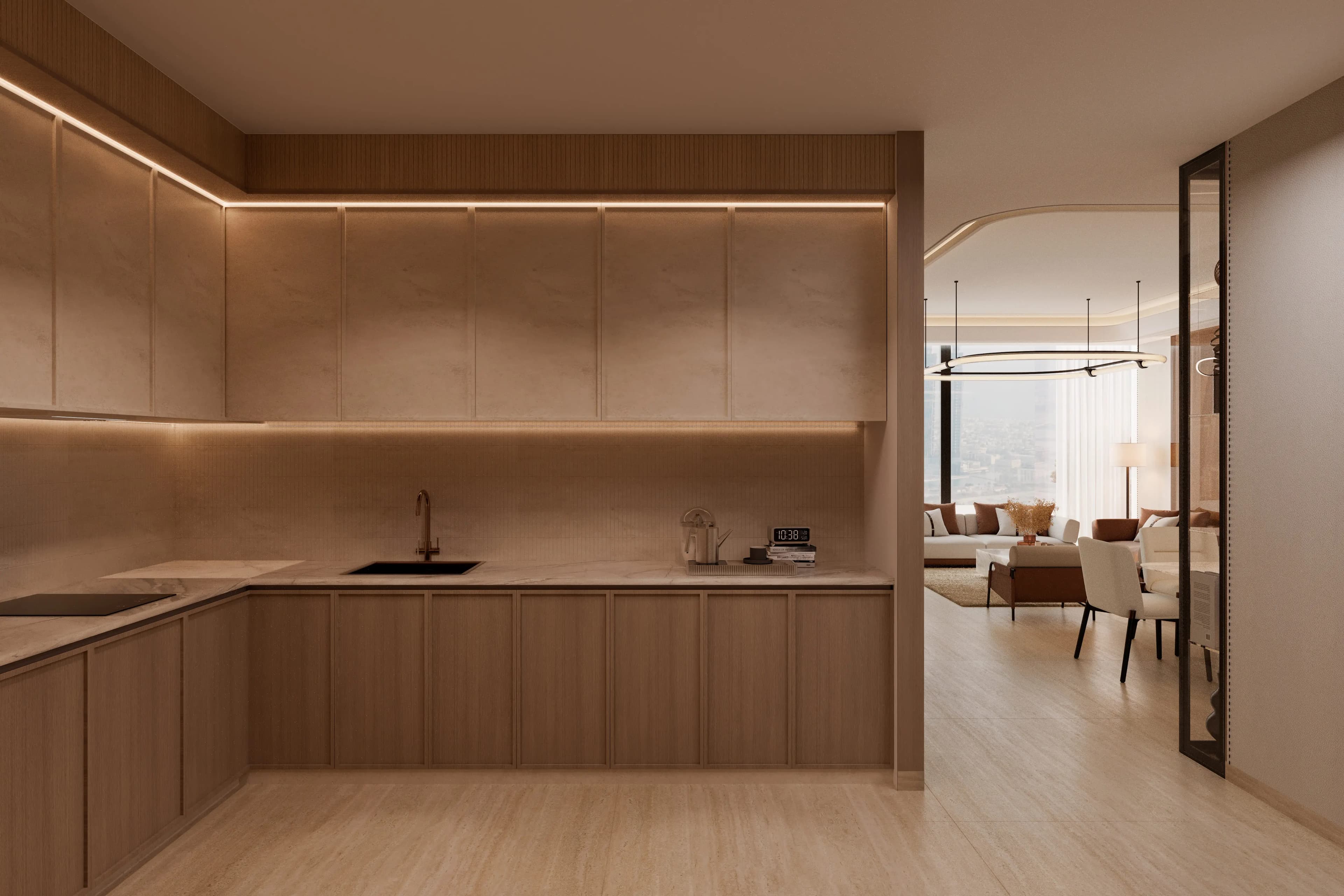 Binghatti Vintage - Kitchen Interior | Binghatti Developers