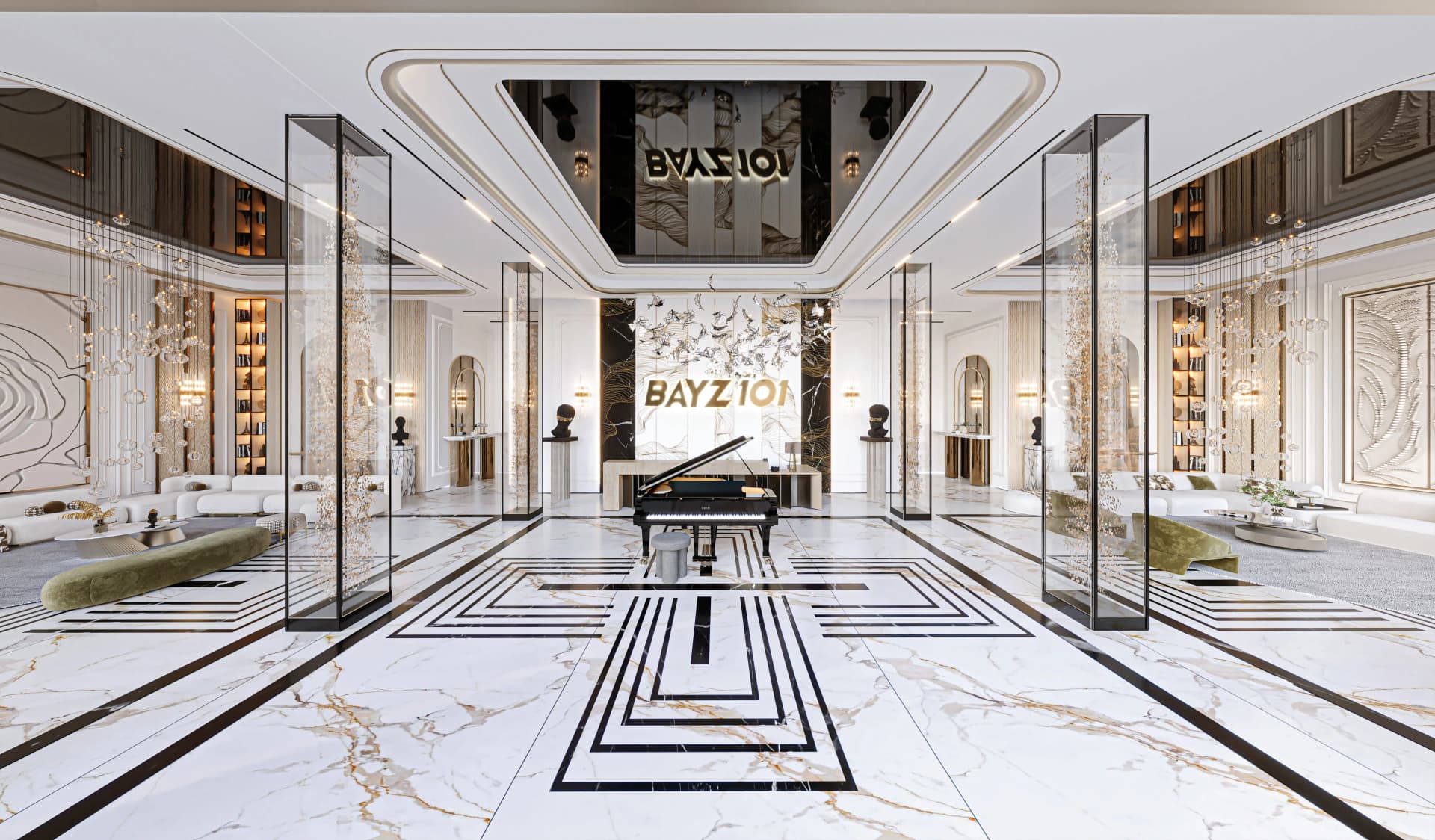 Bayz 101 - Lobby Interior | Danube Properties