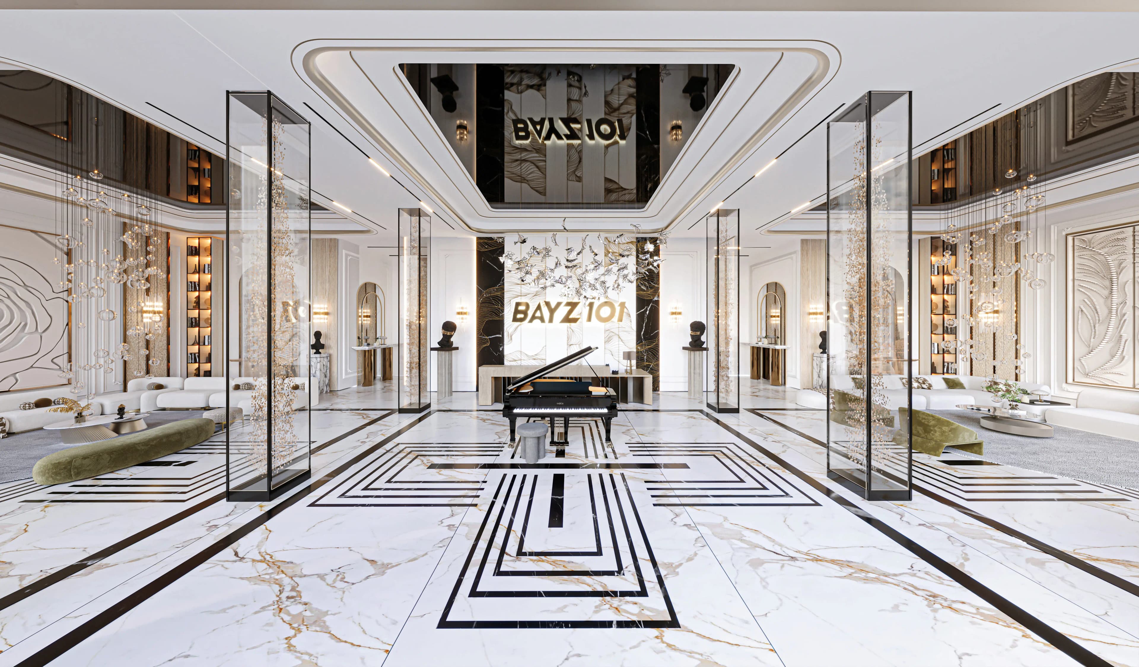 Bayz 101 - Lobby Interior | Danube Properties