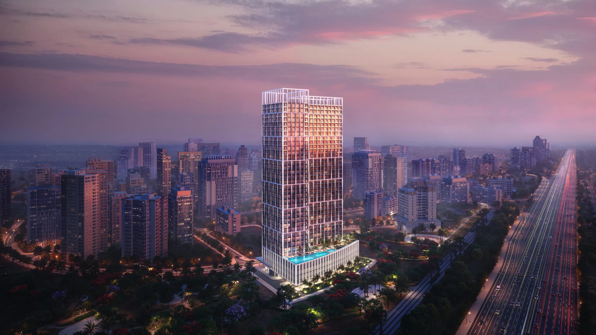 Binghatti Titania - Exterior Facade | Binghatti Developers