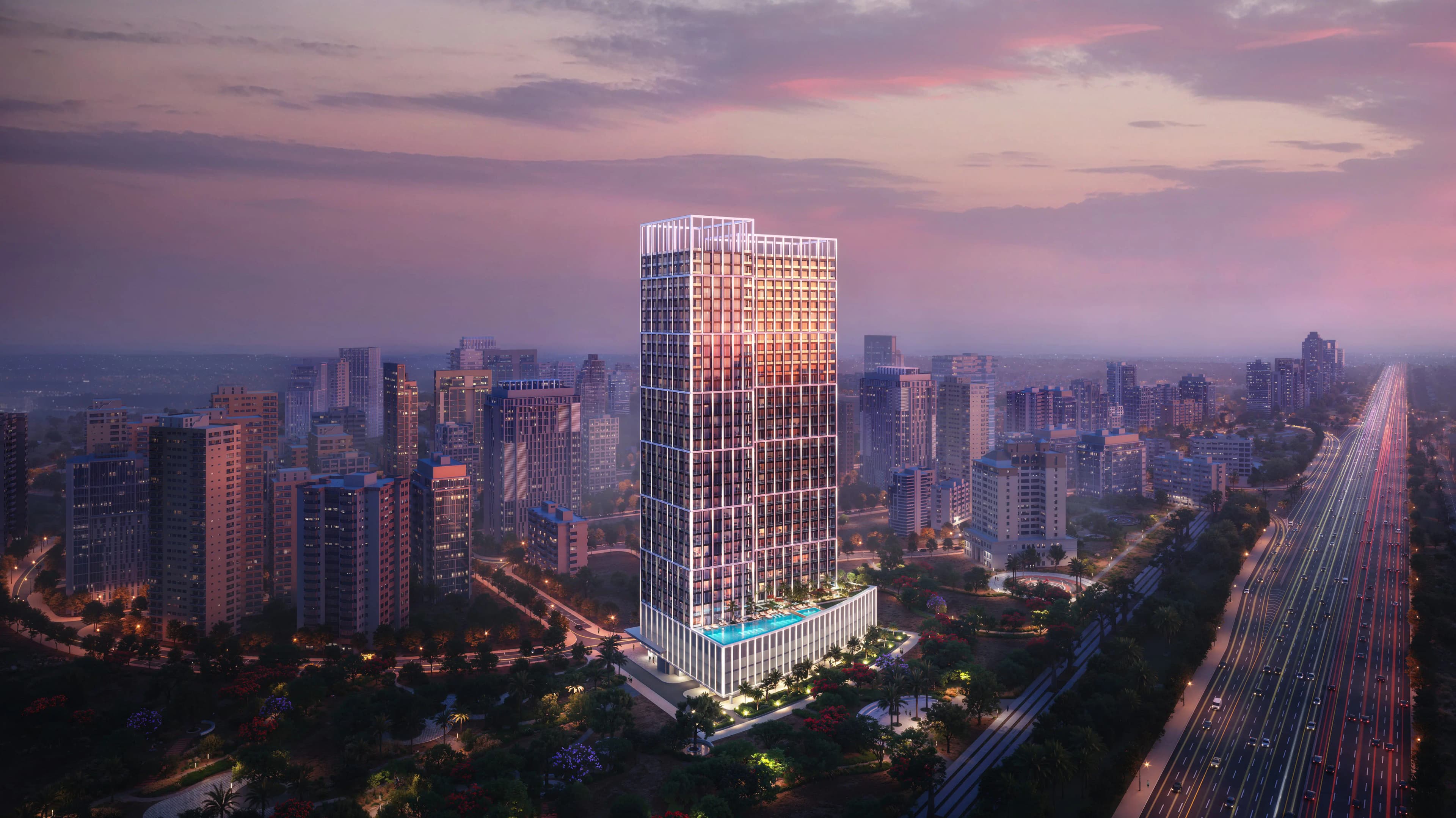 Binghatti Titania - Exterior Facade | Binghatti Developers
