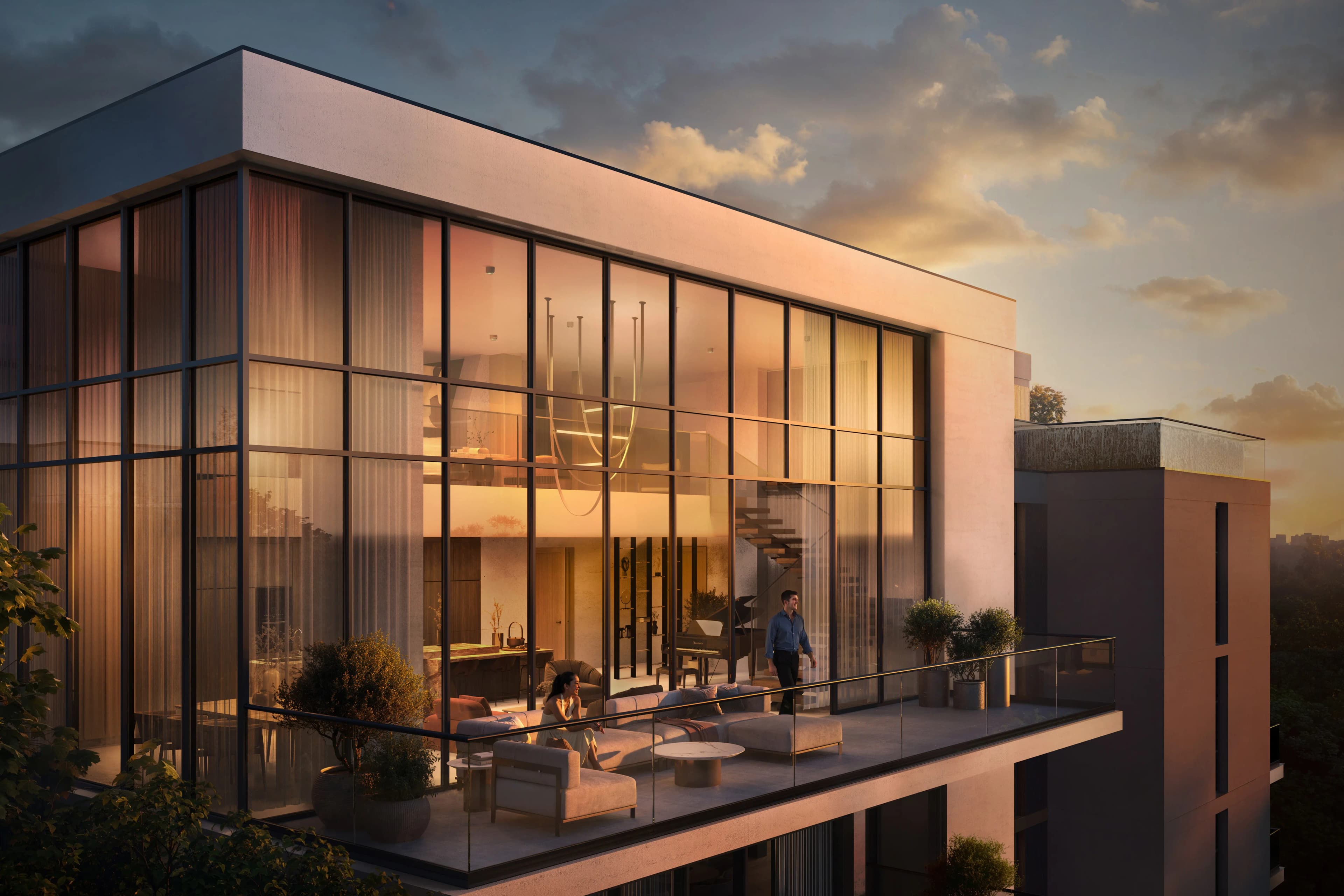 Maravelle Residences West - Balcony View | Majid Al Futtaim
