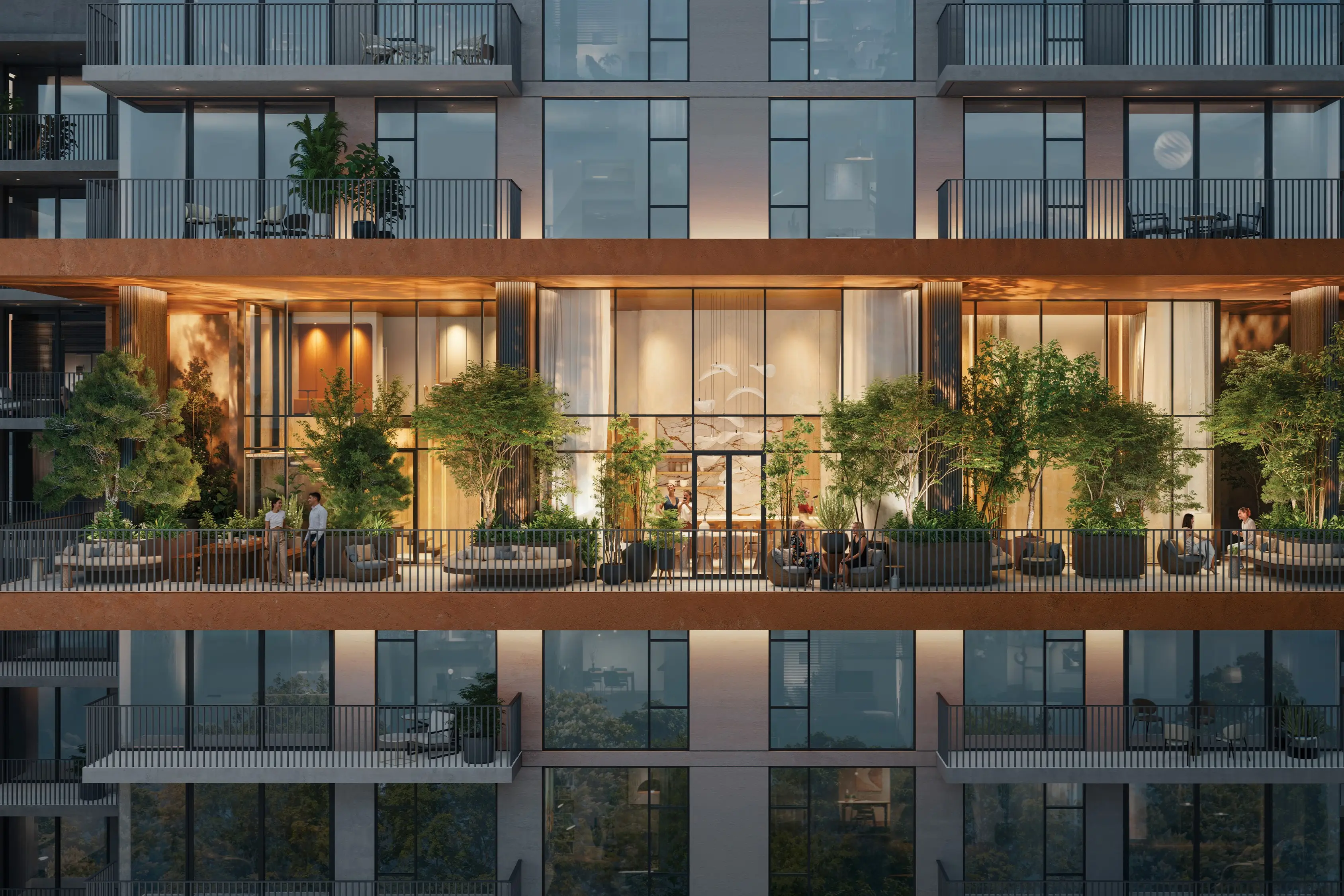 Ghaf Woods Distrikt 4 - Exterior Facade | Majid Al Futtaim