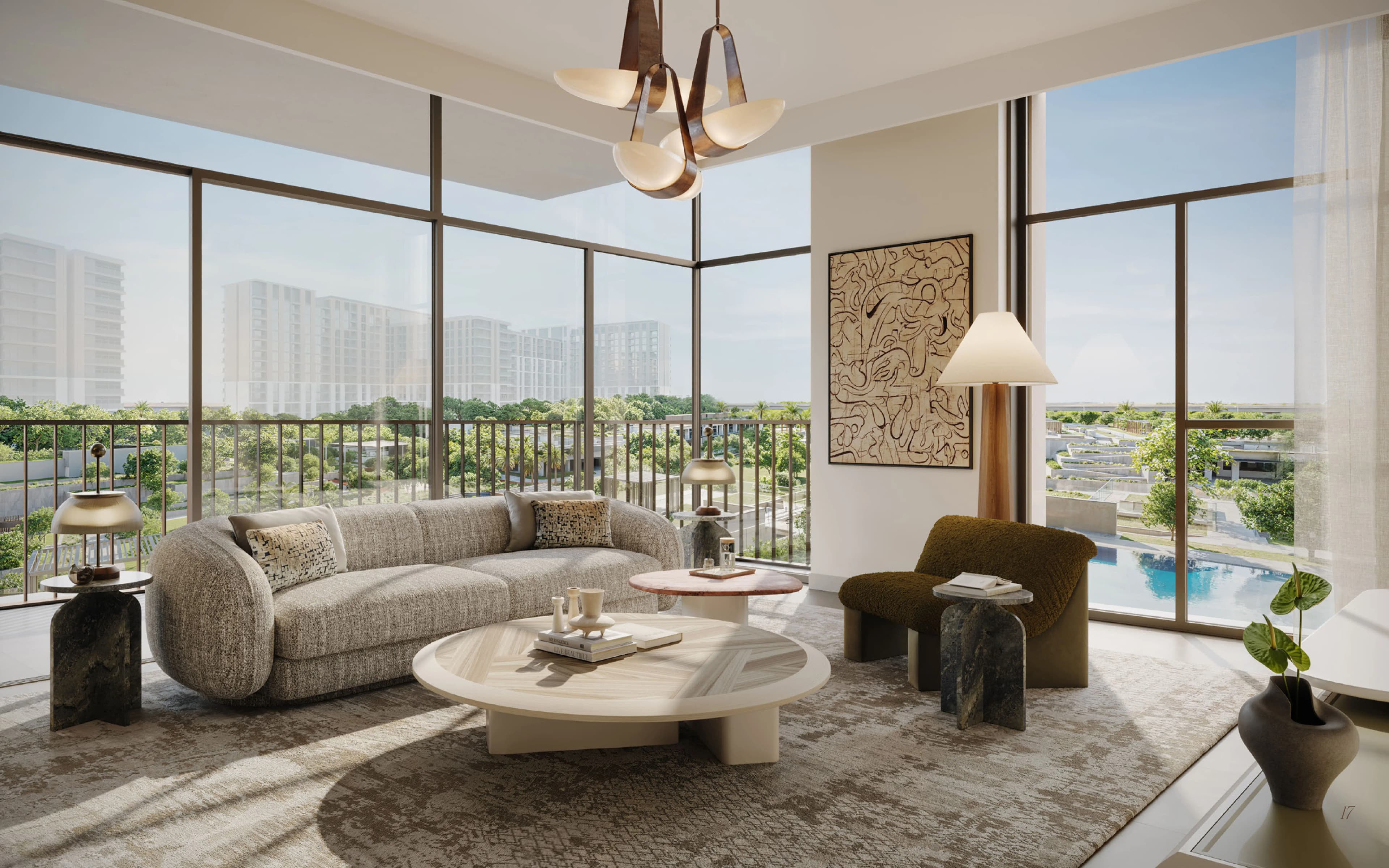 Terra Gardens - Living Room Interior | Emaar Properties