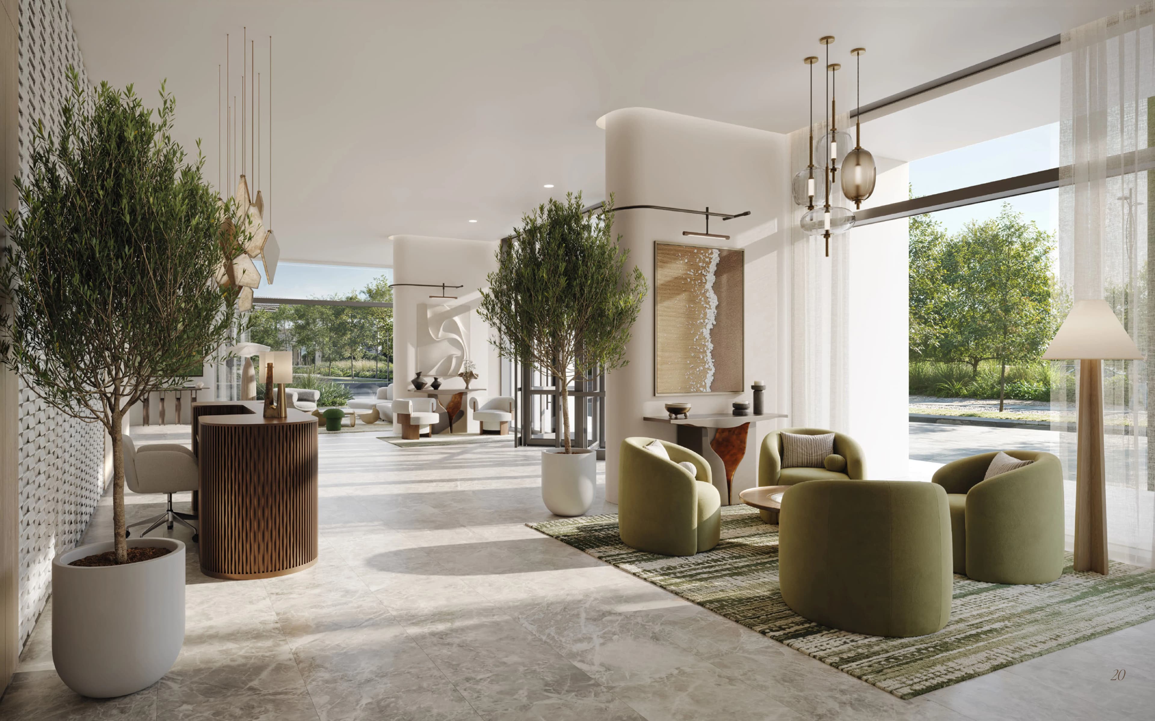 Terra Gardens - Lobby Interior | Emaar Properties