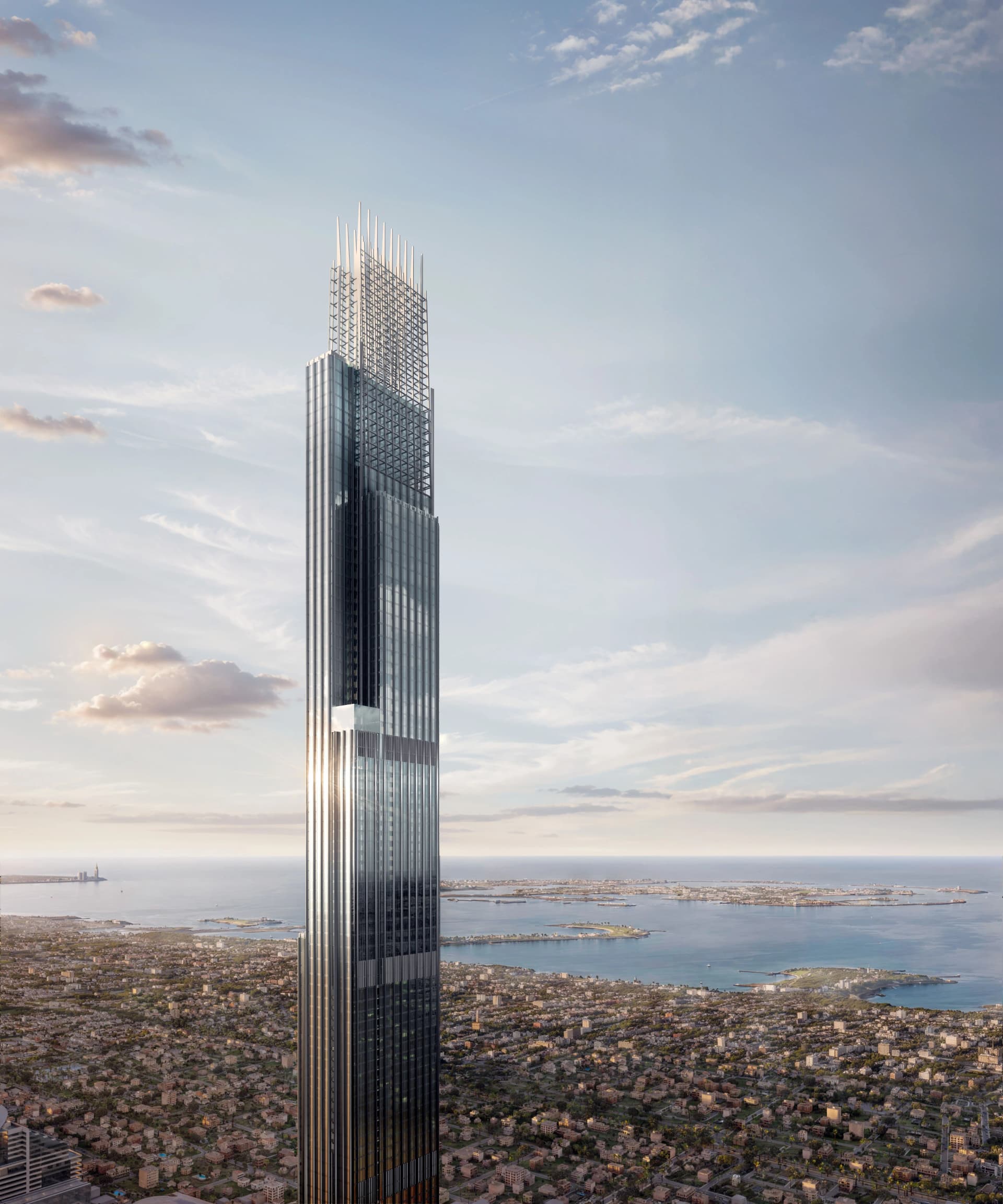 Burj Azizi - Exterior Facade | Azizi Developments