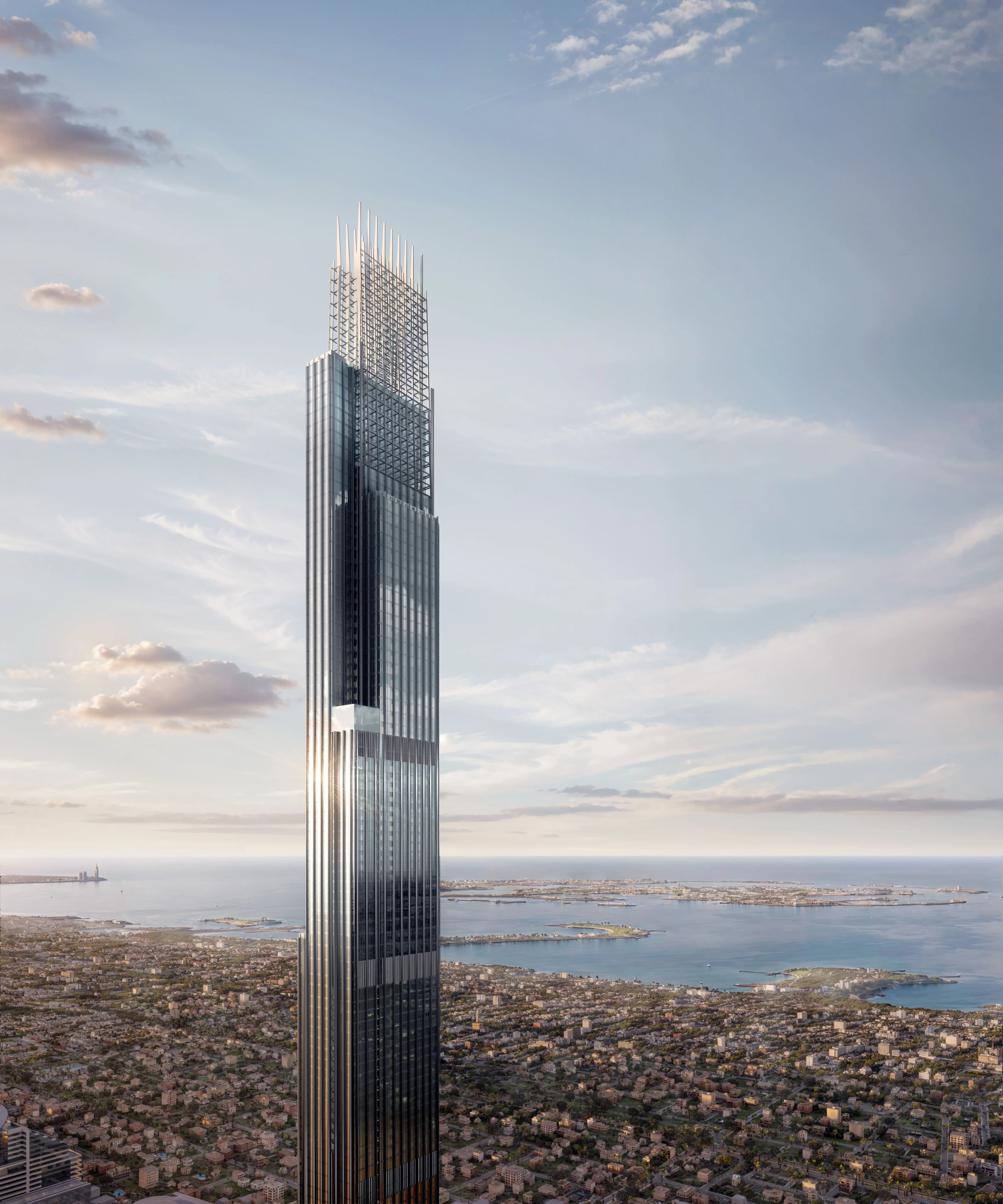 Burj Azizi - Exterior Facade | Azizi Developments