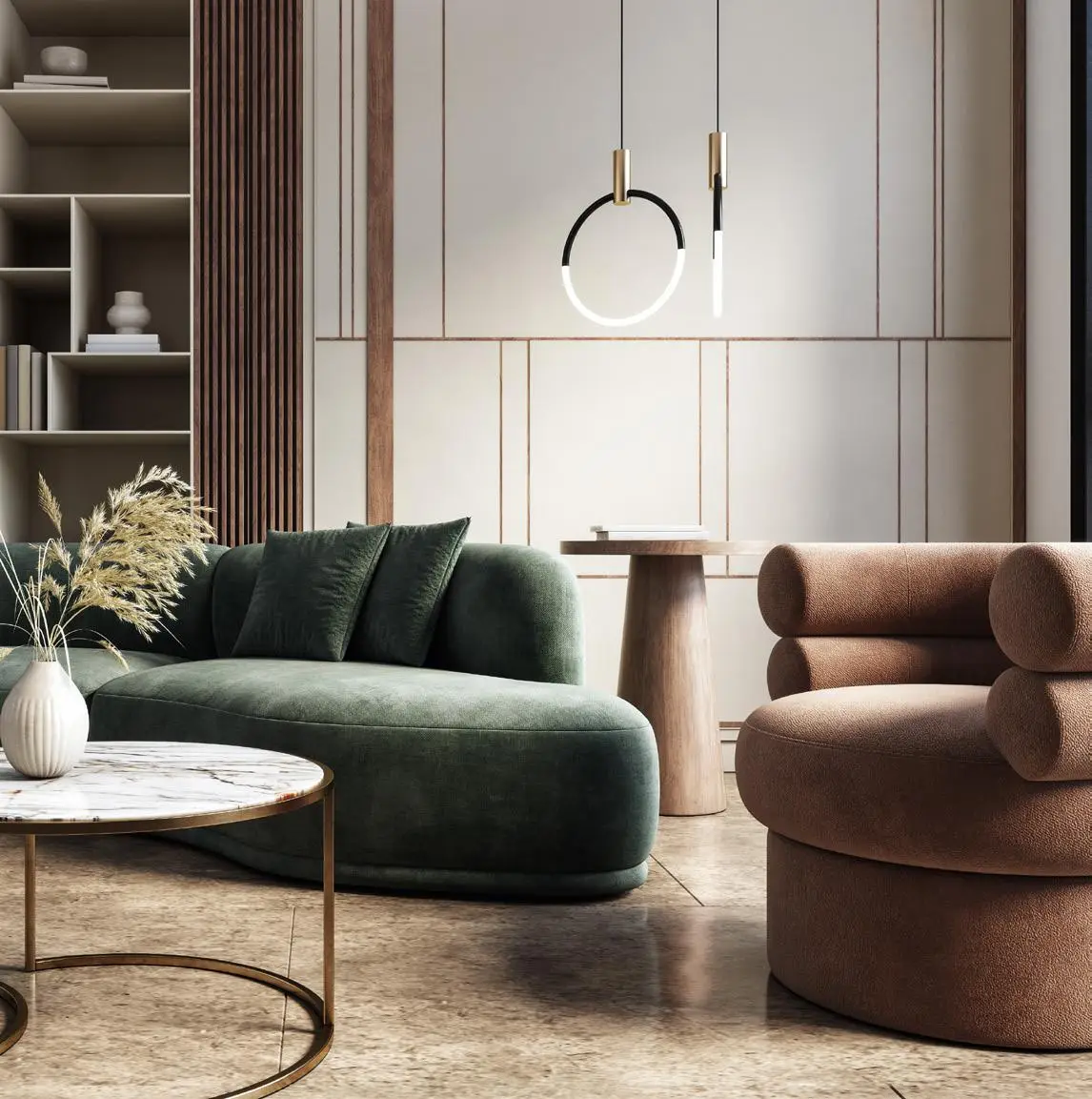 Palace Residences Hillside - Living Room Interior | Emaar Properties