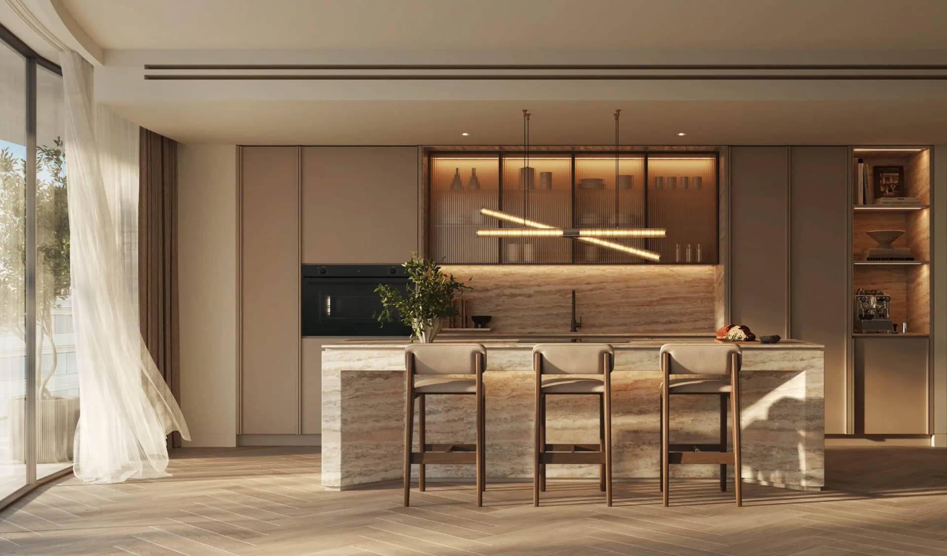 The Row Saadiyat - Kitchen Interior | Aldar Properties