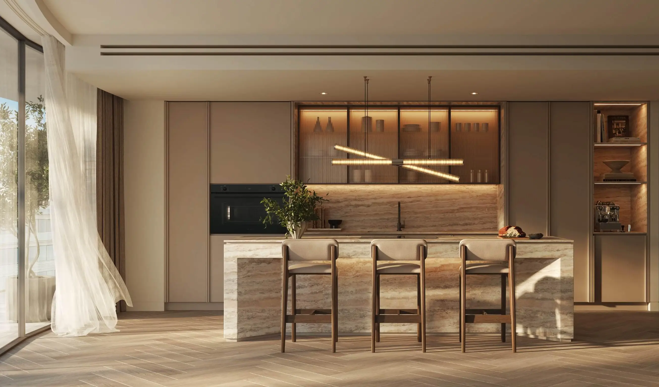 The Row Saadiyat - Kitchen Interior | Aldar Properties